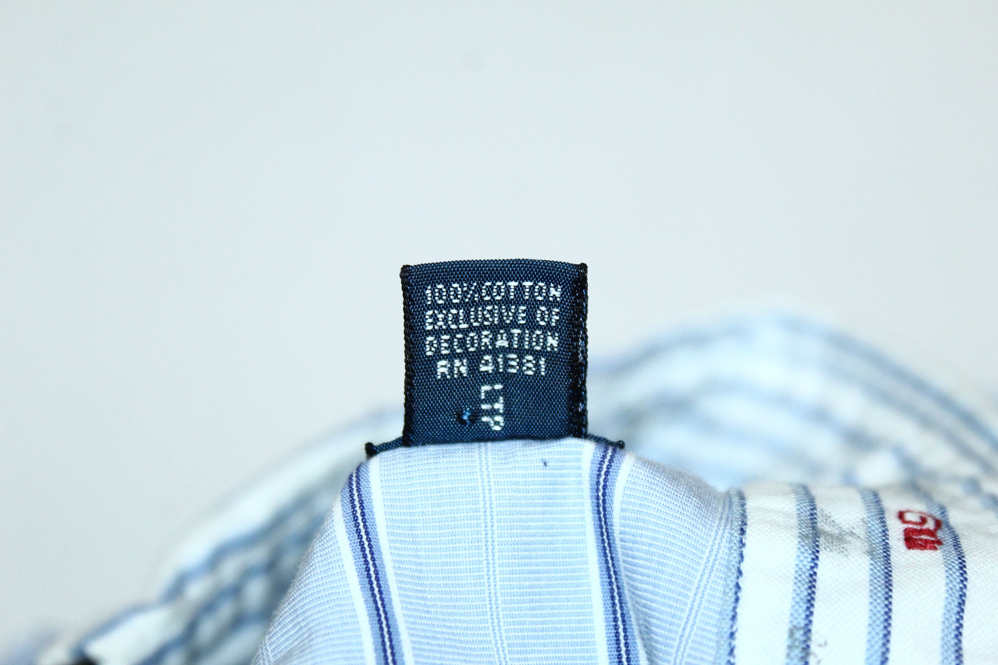Polo Ralph Lauren Rare Vintage Polo R.L. Pinstripes Casual Shirt Marine Collar Size US M / EU 48-50 / 2 - 10 Thumbnail