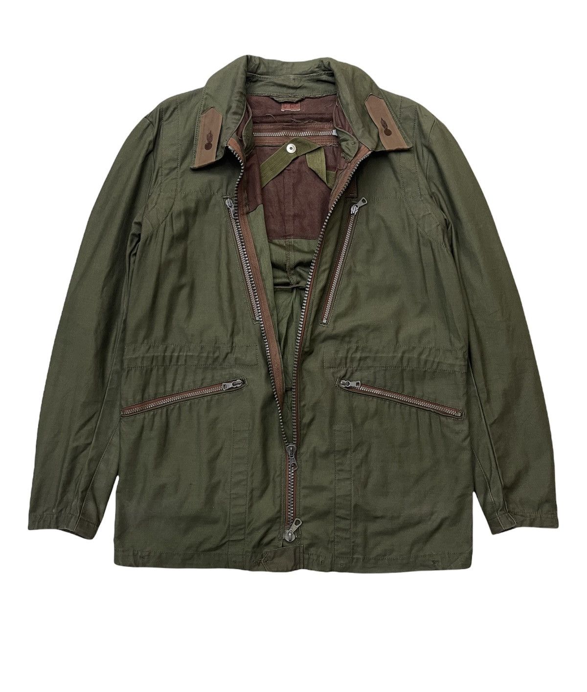 Vintage Vintage 70s Swedish Military Sniper Jacket Size US XL / EU 56 / 4 - 2 Thumbnail