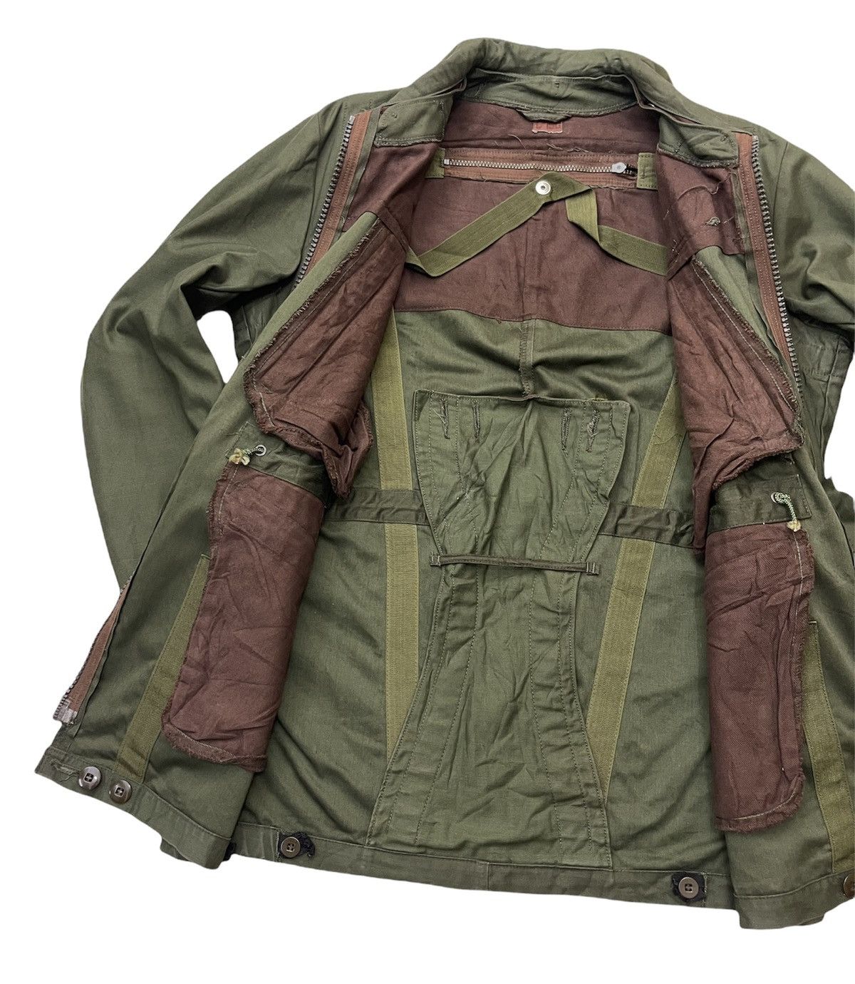 Vintage Vintage 70s Swedish Military Sniper Jacket Size US XL / EU 56 / 4 - 6 Thumbnail