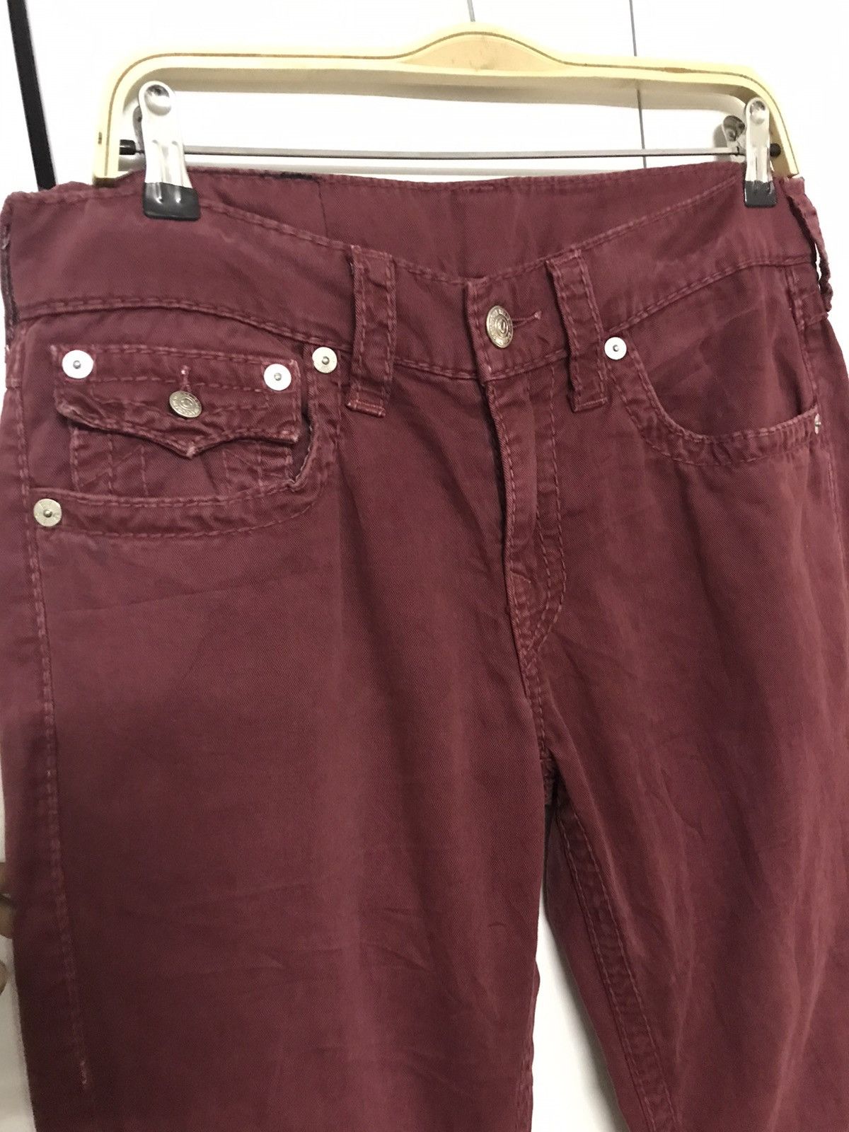 True Religion 🔥True Religion red pants Size US 34 / EU 50 - 4 Thumbnail