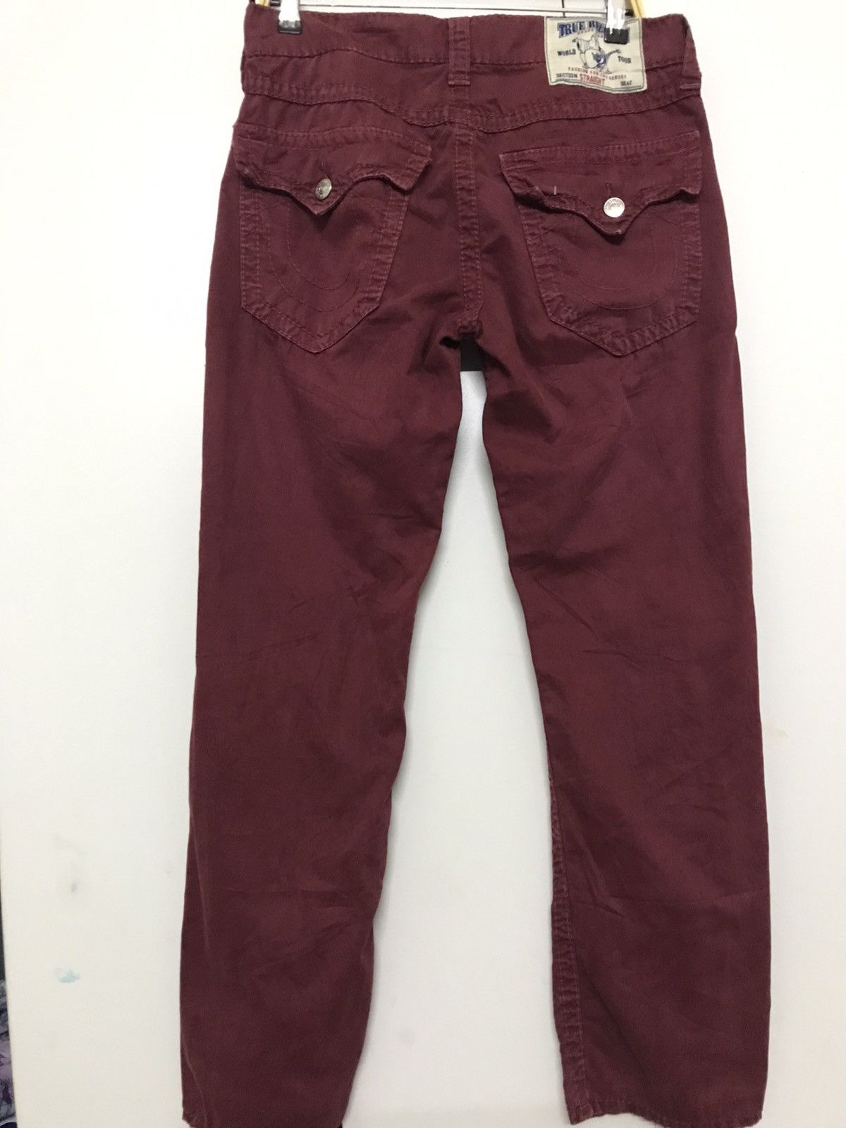 True Religion 🔥True Religion red pants Size US 34 / EU 50 - 2 Thumbnail