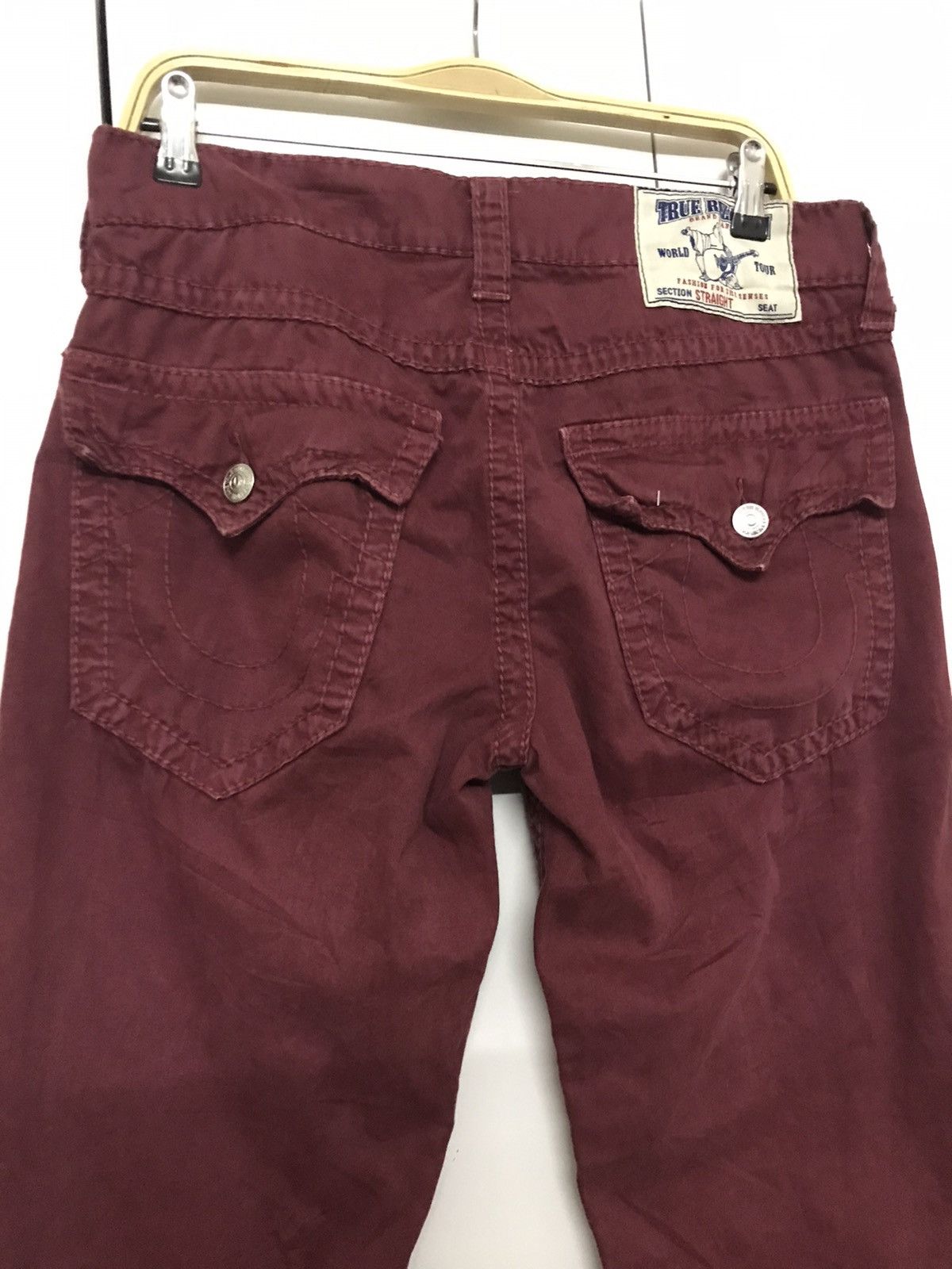 True Religion 🔥True Religion red pants Size US 34 / EU 50 - 1 Thumbnail