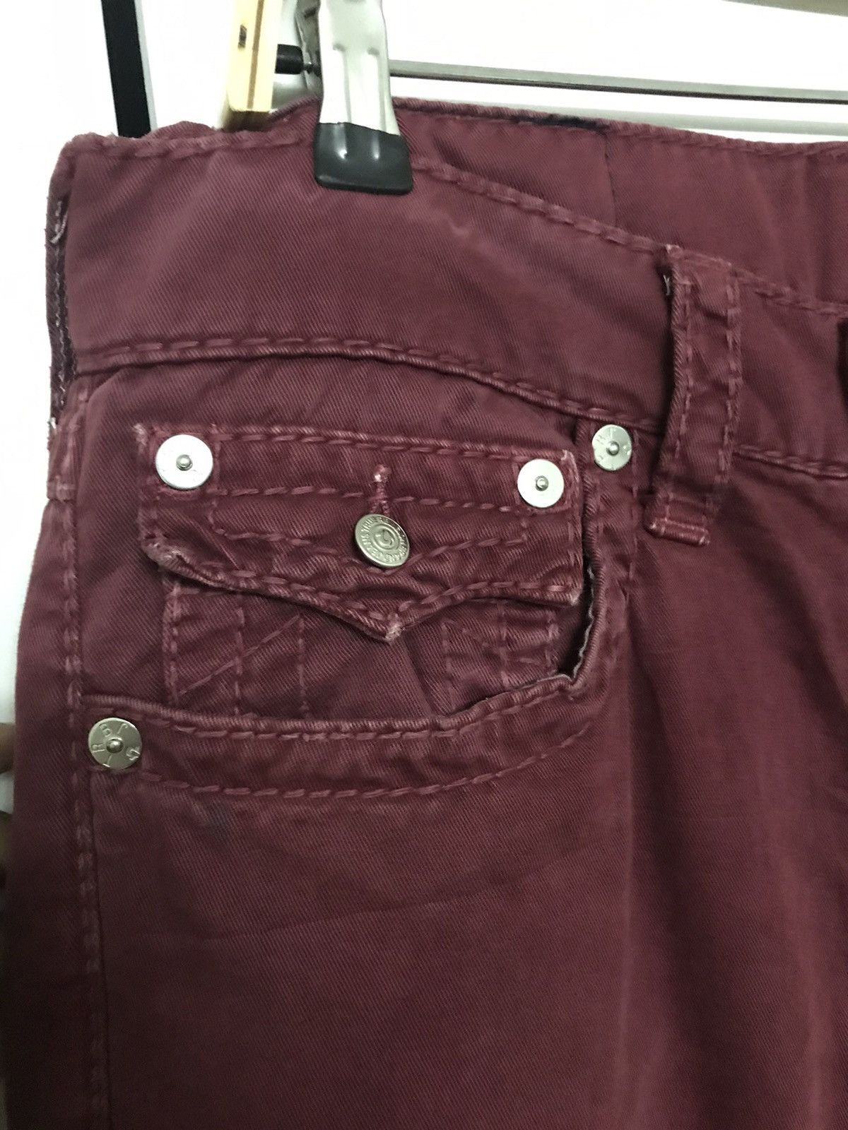 True Religion 🔥True Religion red pants Size US 34 / EU 50 - 5 Thumbnail