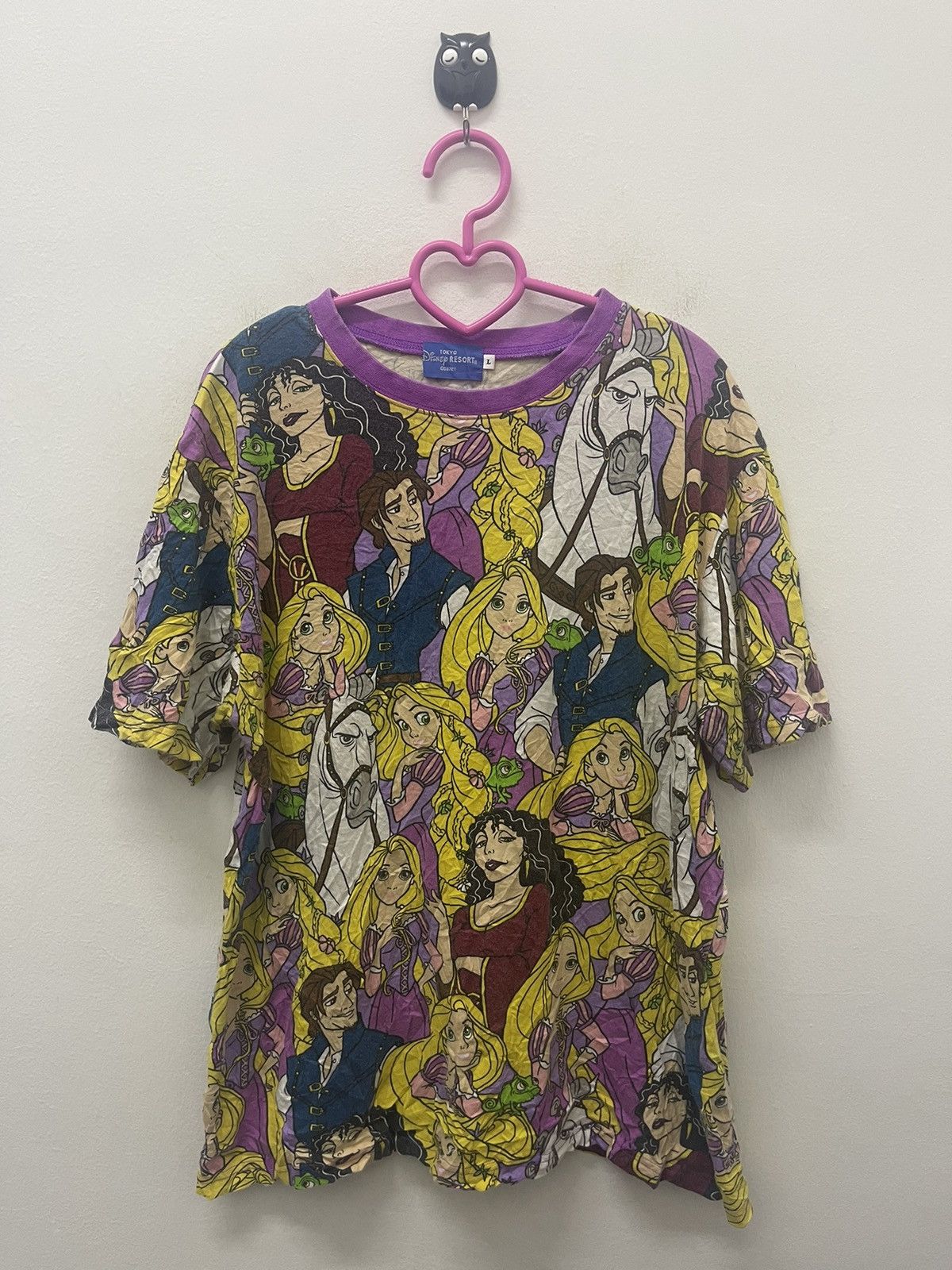 Disney Rare Vintage DISNEY Rapunzel Gothel Full All Over Size US L / EU 52-54 / 3 - 1 Thumbnail