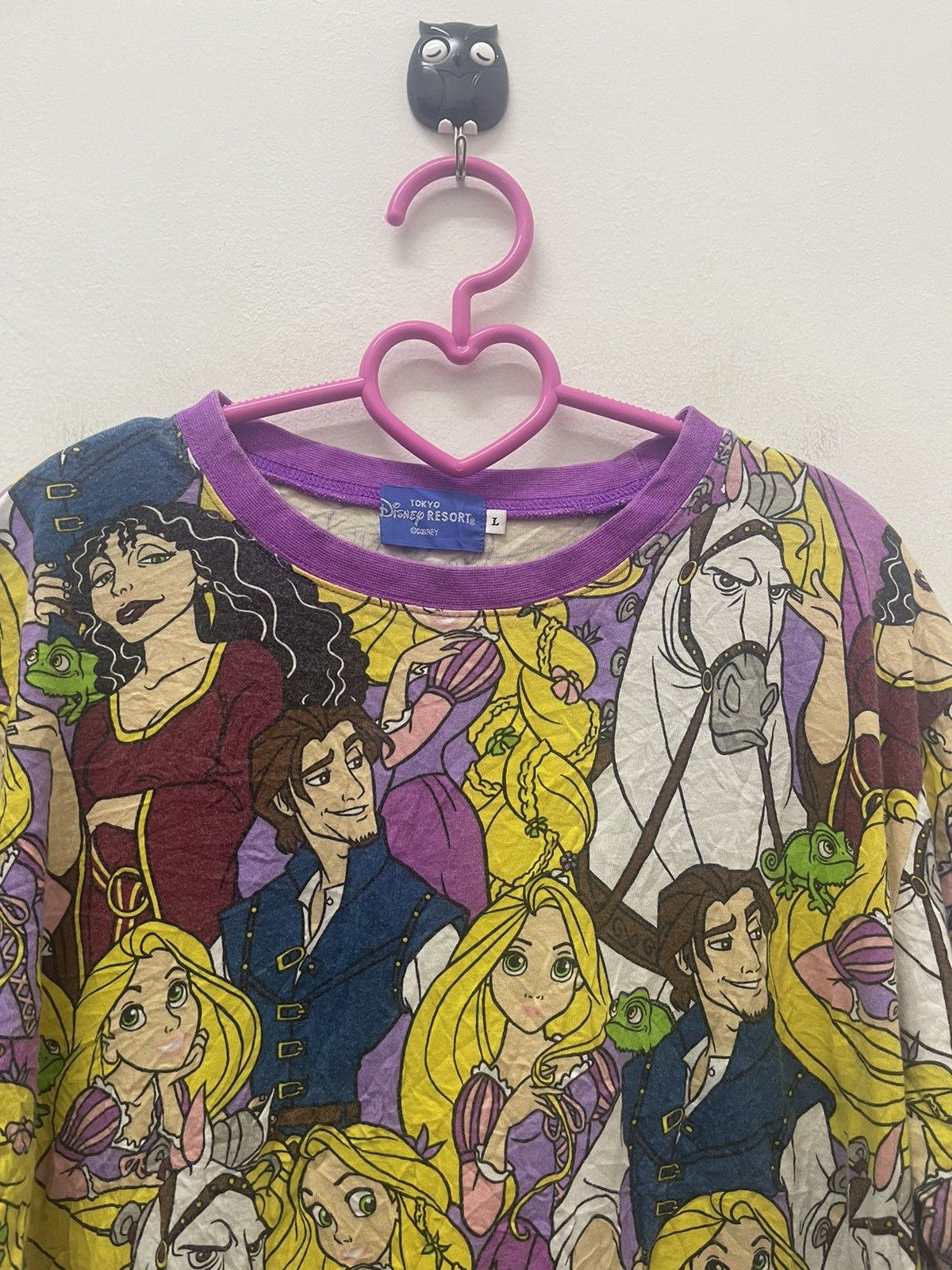 Disney Rare Vintage DISNEY Rapunzel Gothel Full All Over Size US L / EU 52-54 / 3 - 2 Thumbnail