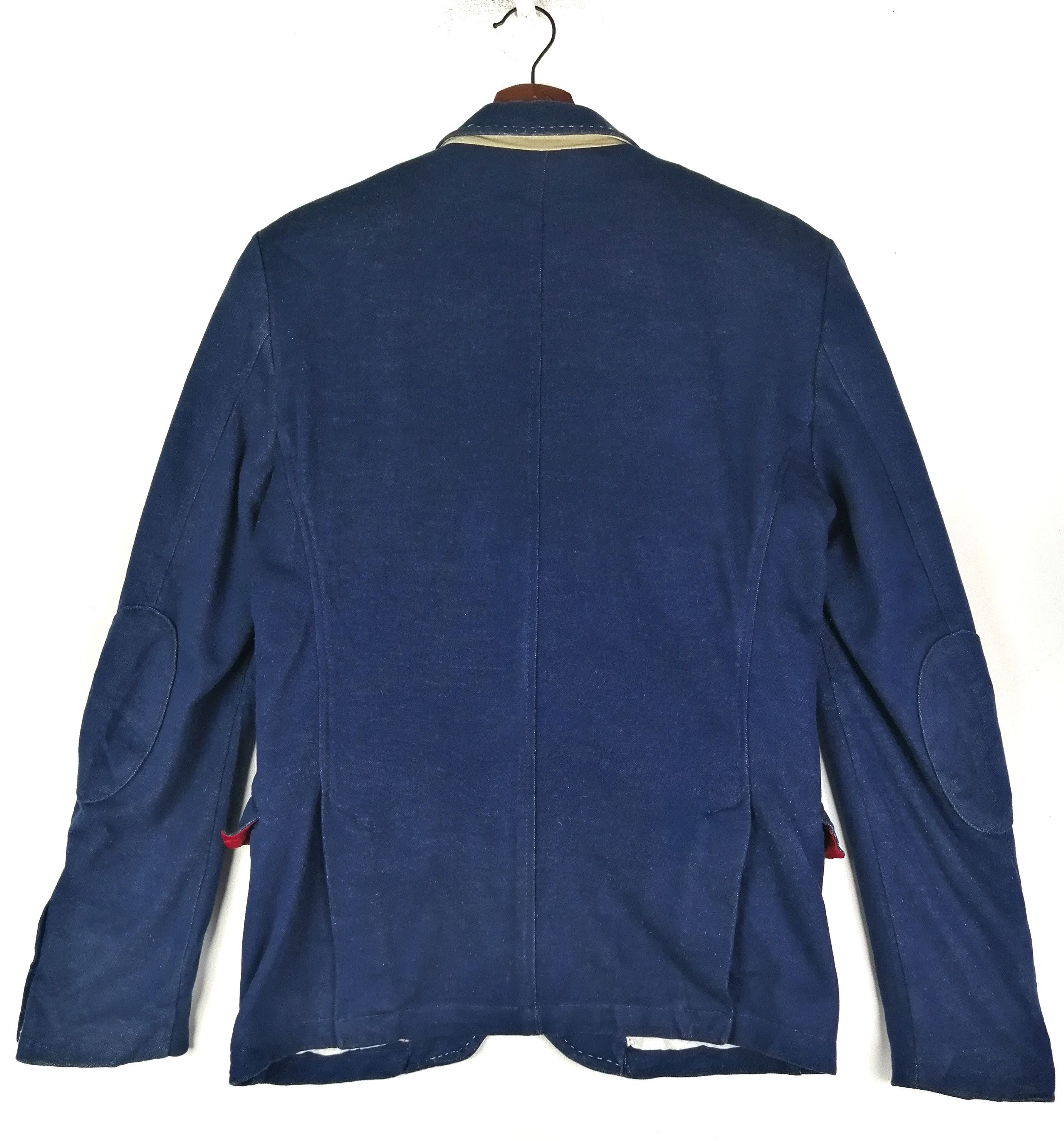 Zara Very Rare!! Selvedge Denim Cauture by ZARA Man Elbow Patch Size US M / EU 48-50 / 2 - 7 Thumbnail