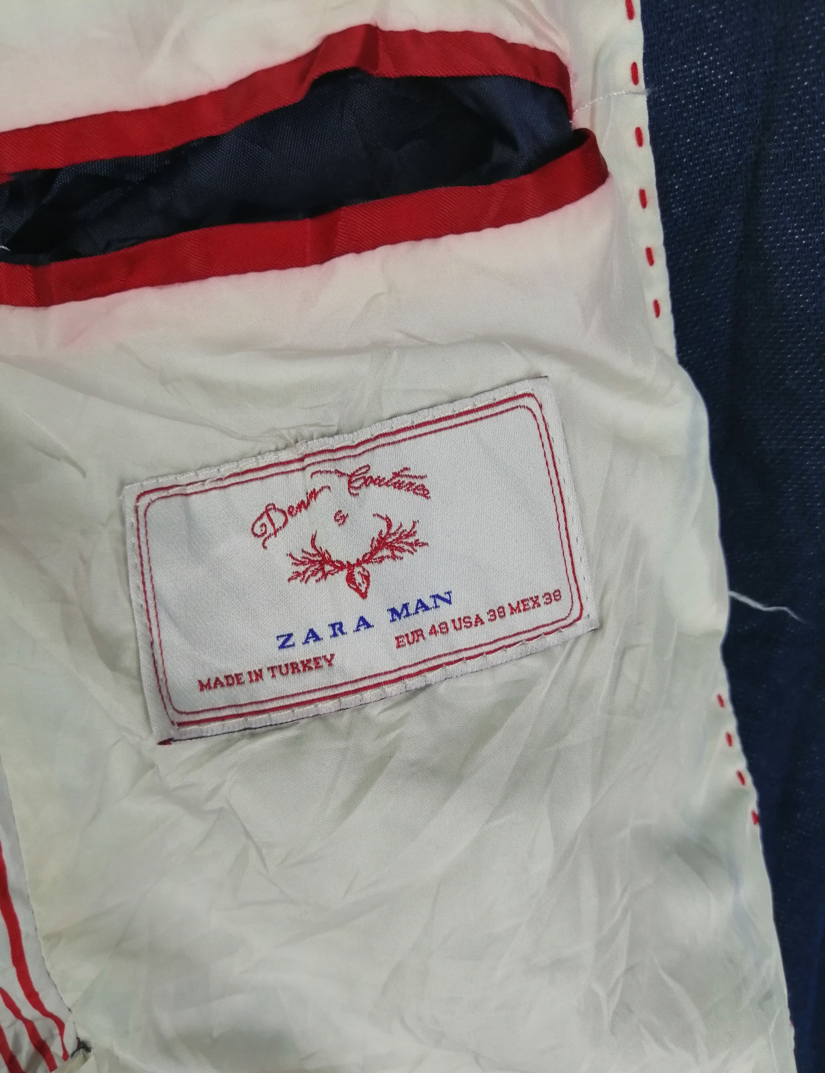 Zara Very Rare!! Selvedge Denim Cauture by ZARA Man Elbow Patch Size US M / EU 48-50 / 2 - 3 Thumbnail