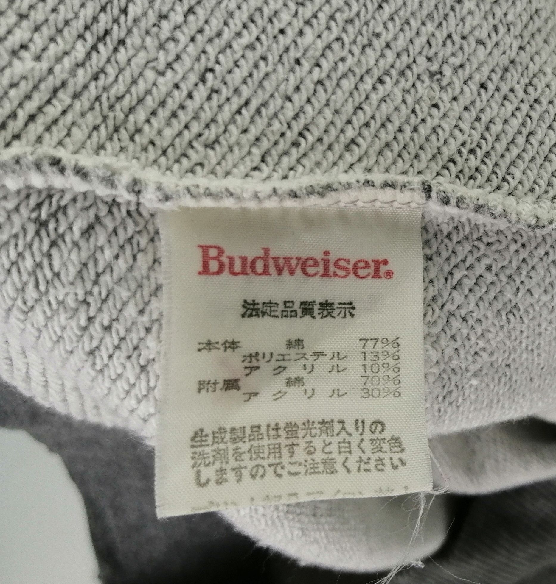 Budweiser × Vintage Vintage!! Budweiser The World Renowned Size US L / EU 52-54 / 3 - 2 Thumbnail