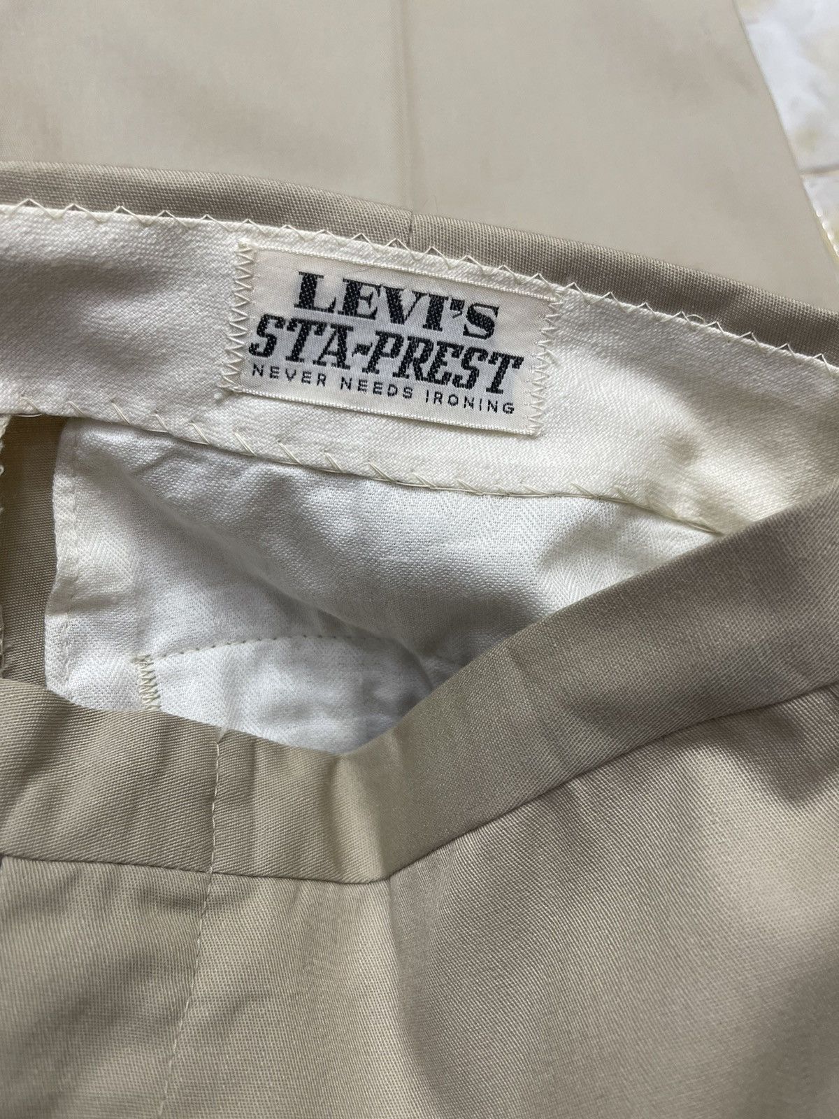 Levi's Made & Crafted Vintage 70s Levis Sta-Prest Trousers Pants Size US 30 / EU 46 - 5 Thumbnail