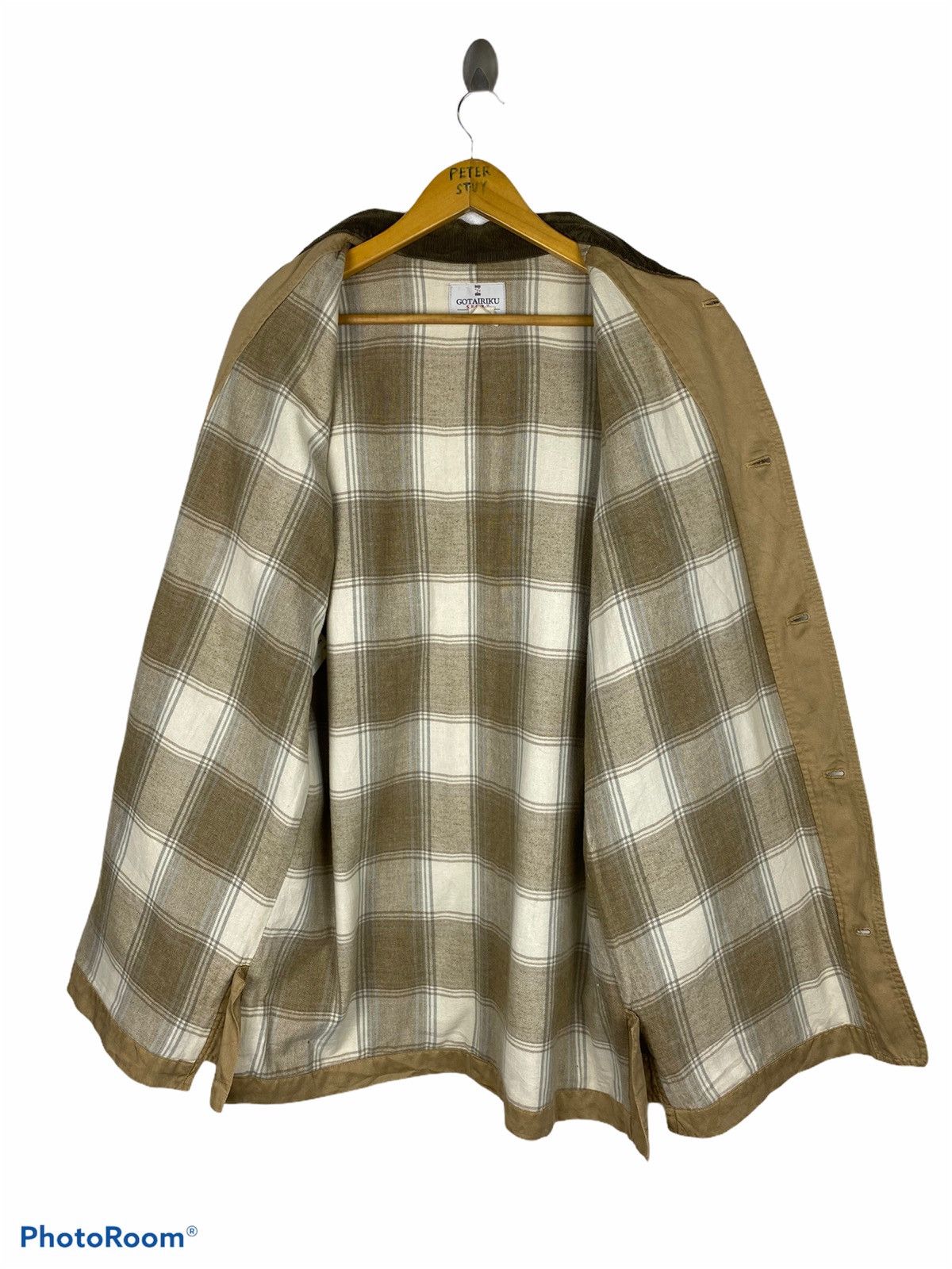 Japanese Brand Gatatairiku Workers Chore Jacket Size US L / EU 52-54 / 3 - 3 Thumbnail