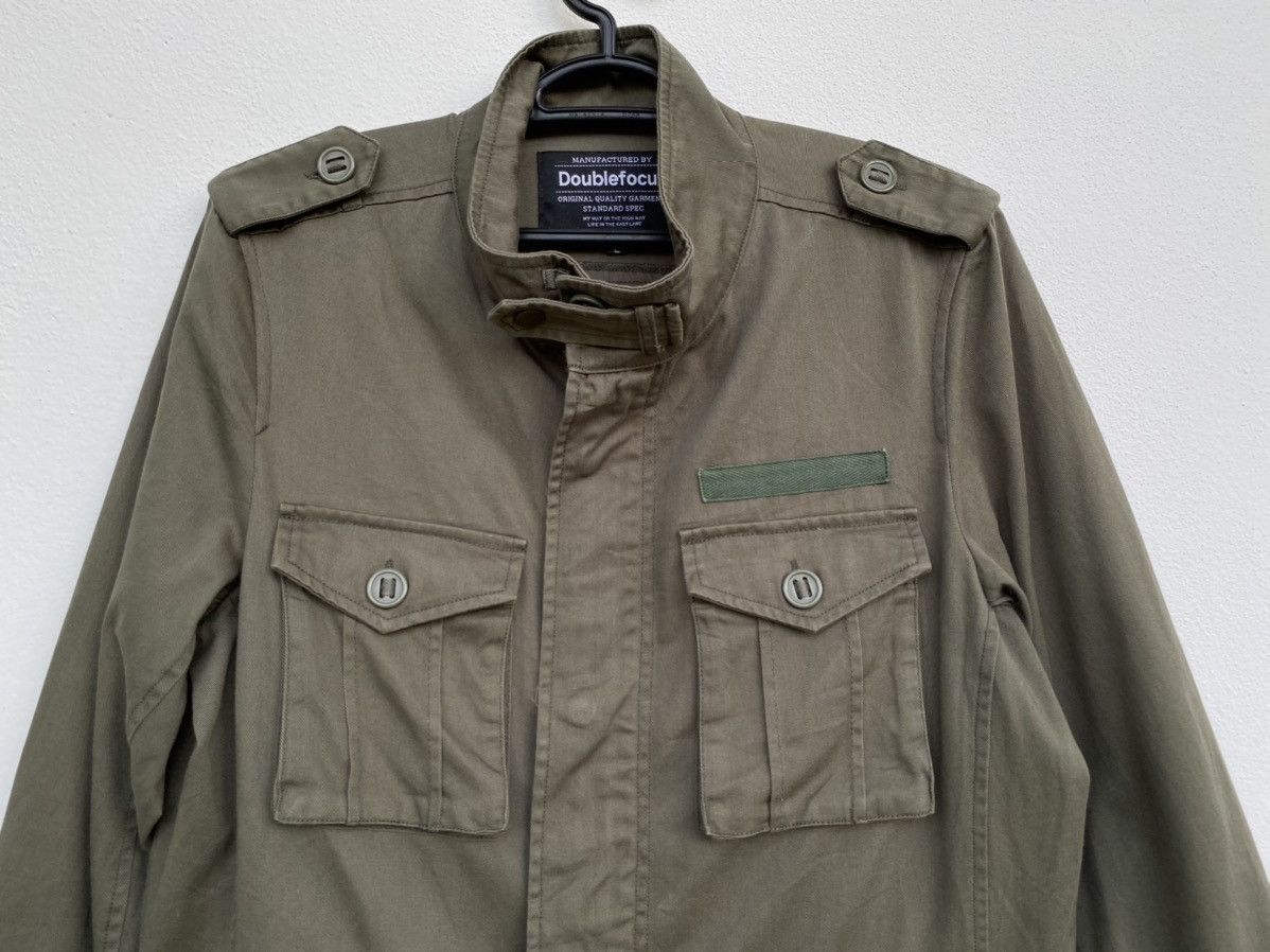 Japanese Brand Double Focus Manufactured Jacket Like Army Style Size US L / EU 52-54 / 3 - 4 Thumbnail