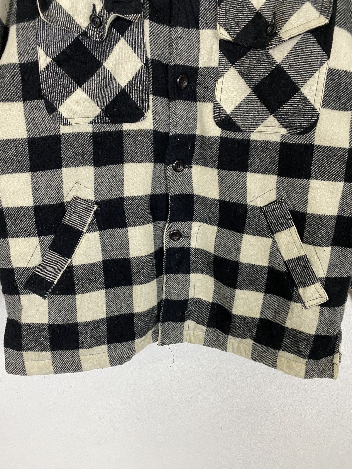 Flannel × Japanese Brand JUNGLE STORM DOUBLE BREAST FLANNEL JACKET Size US L / EU 52-54 / 3 - 9 Thumbnail