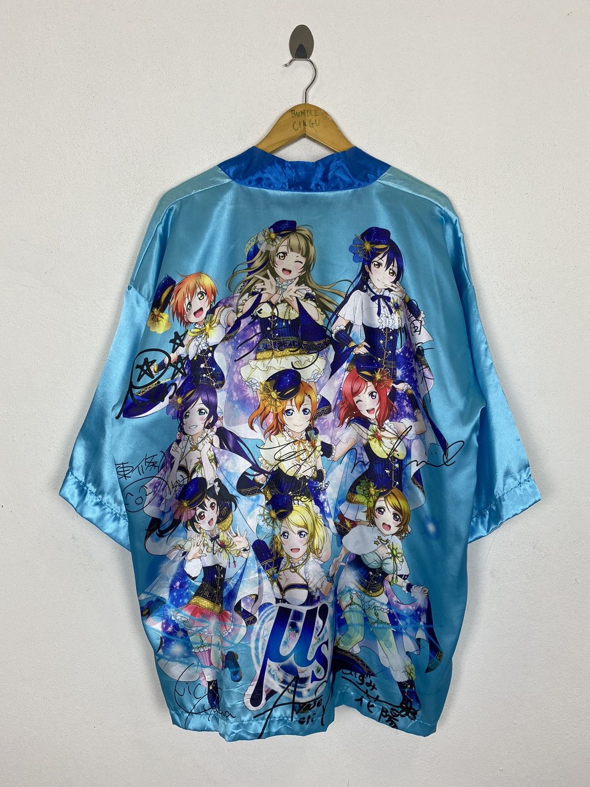 Anime × Cartoon Network × Japanese Brand LOVE LIVE HAPPY MOVIE KIMONO JACKET Size US L / EU 52-54 / 3 - 2 Thumbnail