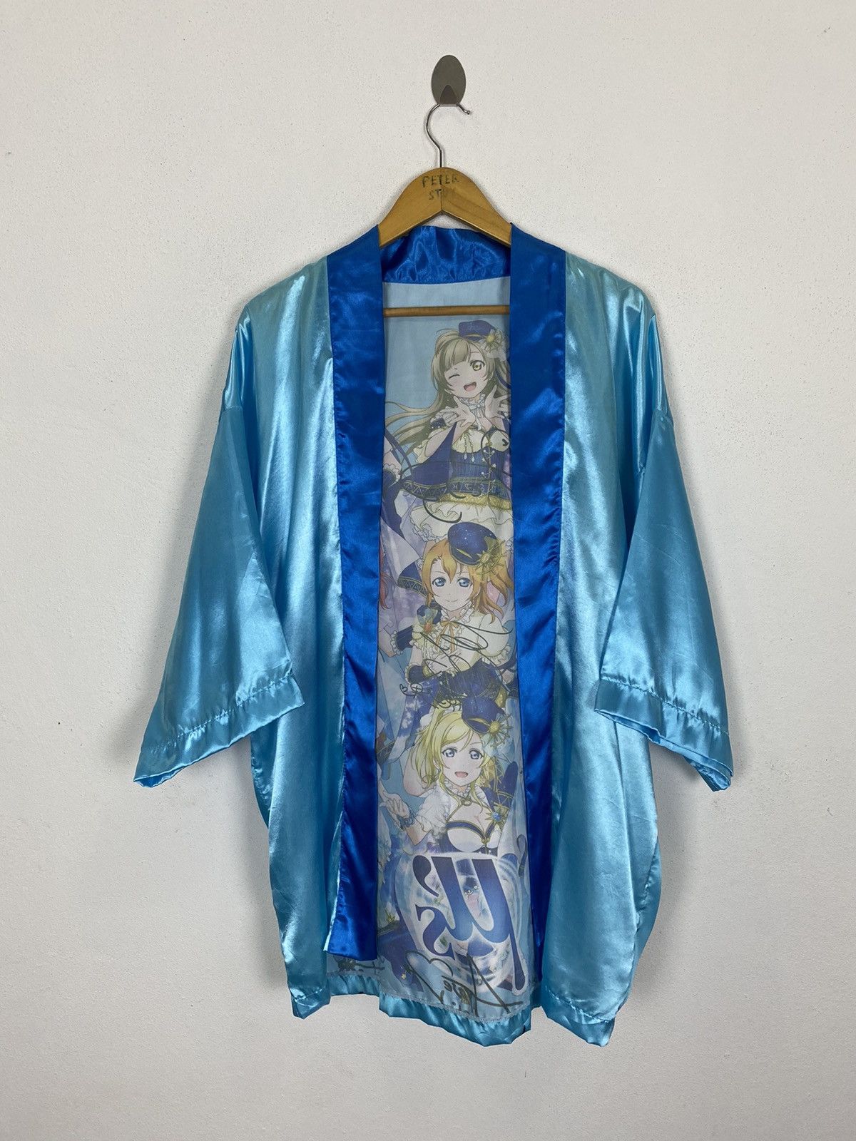 Anime × Cartoon Network × Japanese Brand LOVE LIVE HAPPY MOVIE KIMONO JACKET Size US L / EU 52-54 / 3 - 3 Thumbnail