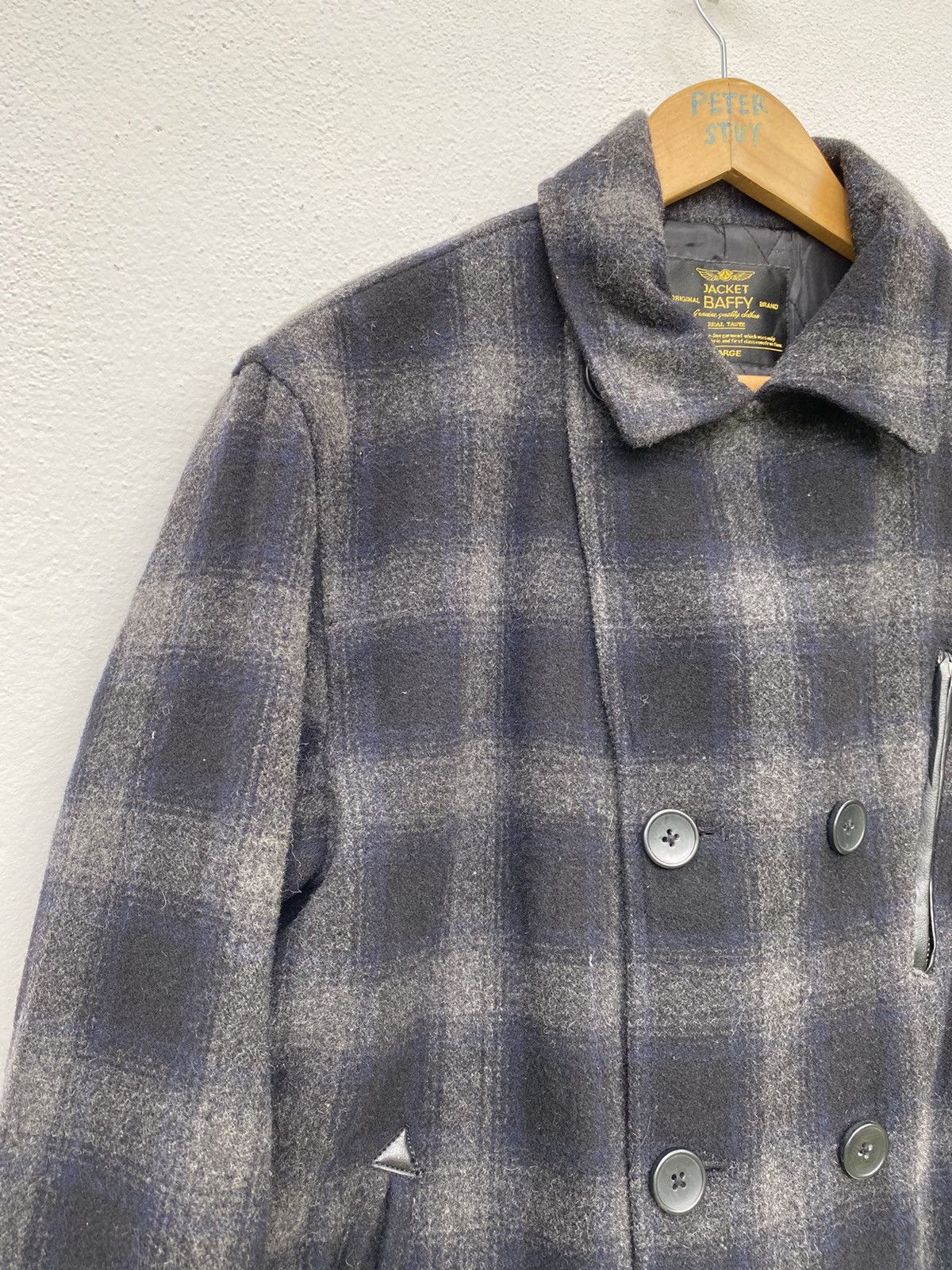 Japanese Brand G1070 Baffy Jacket Like Flannel Design Size US L / EU 52-54 / 3 - 7 Thumbnail
