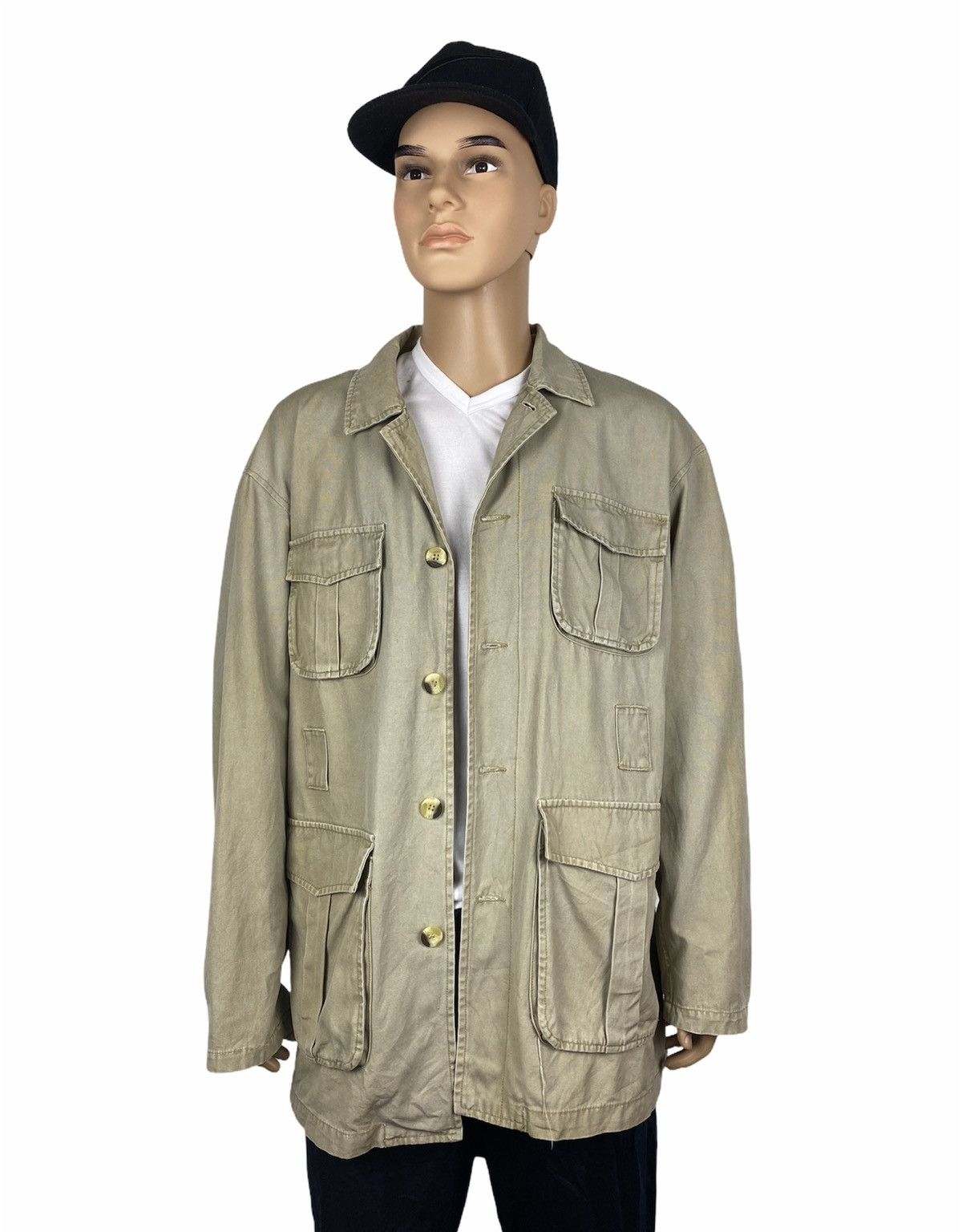 Japanese Brand × Vintage Vintage Workers Jacket Size US L / EU 52-54 / 3 - 3 Thumbnail