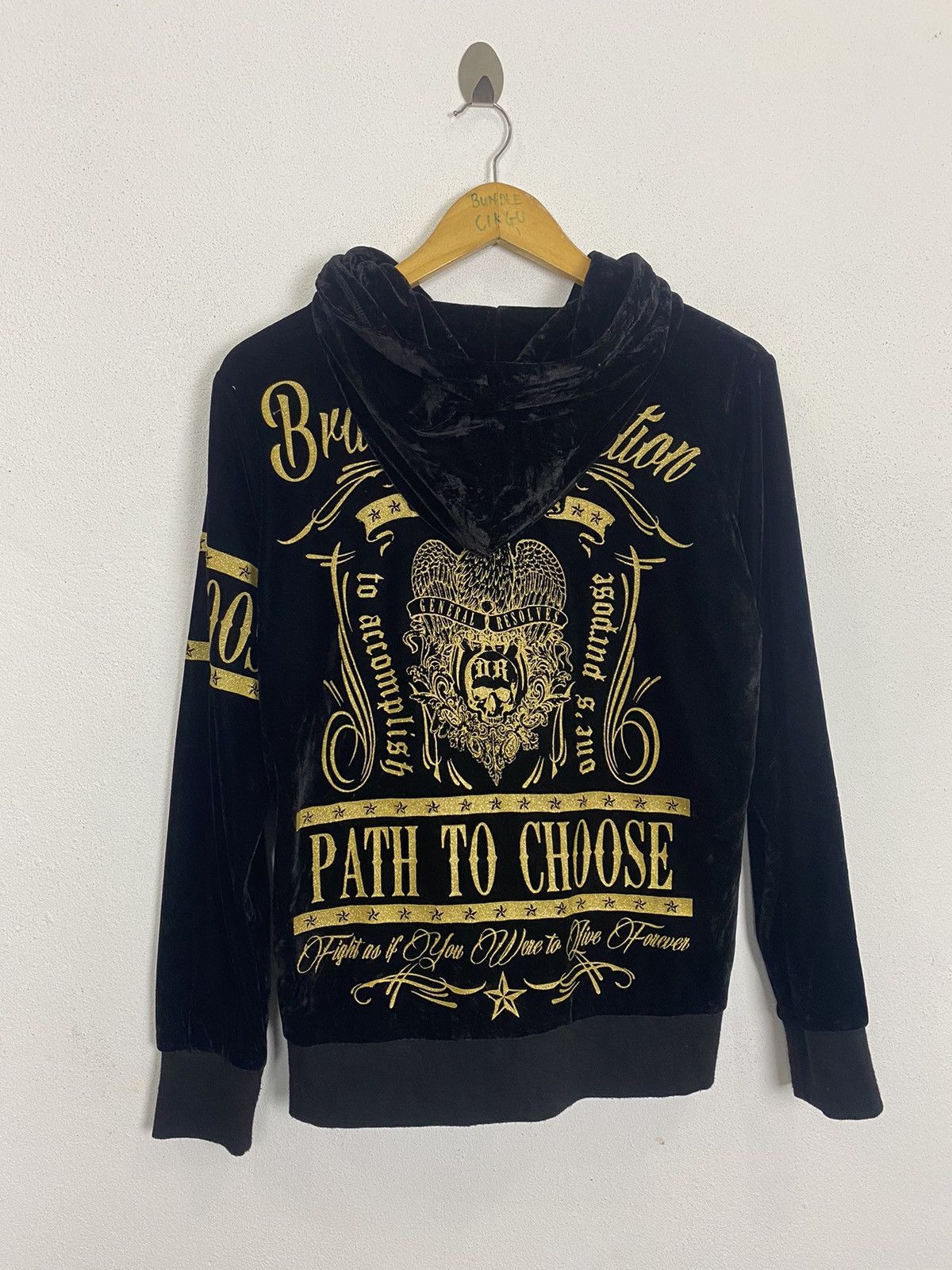 Japanese Brand ORIGANAL REMARK GEAR HODDIES SWEATER VELVET FABRIC Size US M / EU 48-50 / 2 - 2 Thumbnail