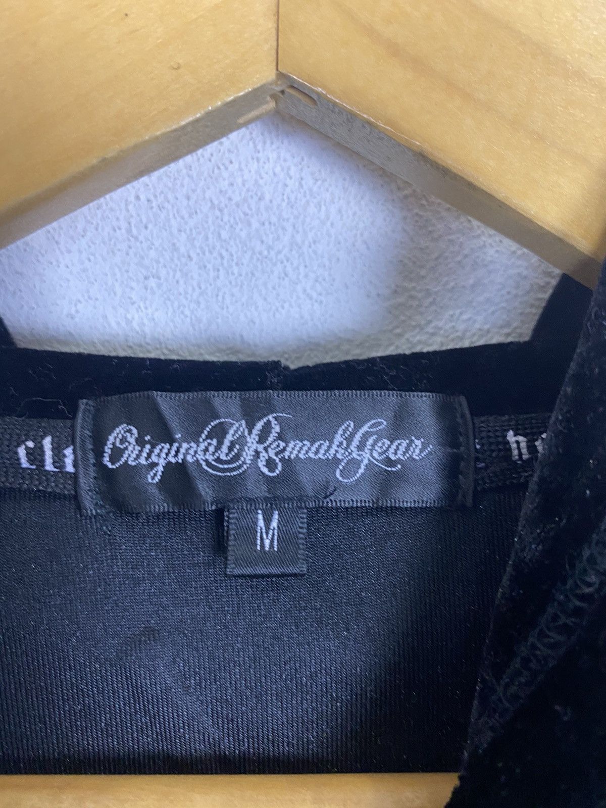 Japanese Brand ORIGANAL REMARK GEAR HODDIES SWEATER VELVET FABRIC Size US M / EU 48-50 / 2 - 9 Thumbnail