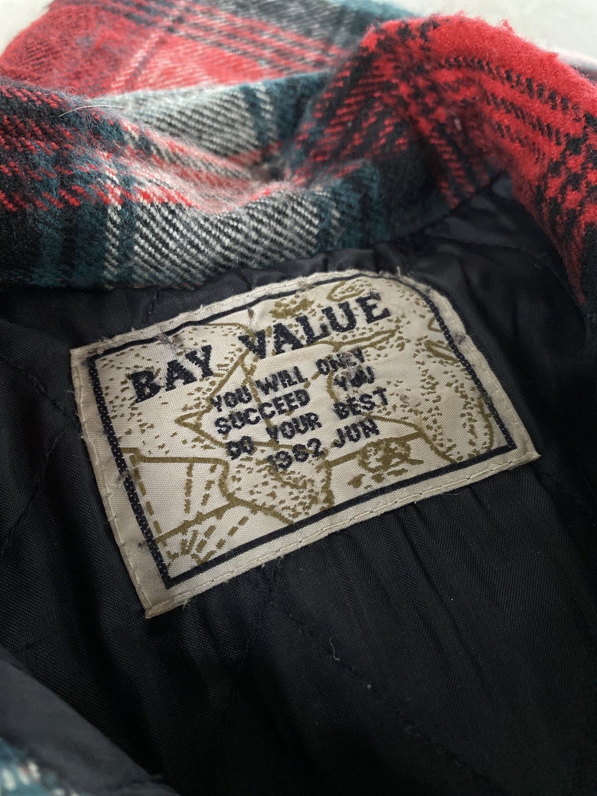 Flannel × Japanese Brand × Vintage VINTAGE BAY VALUE FLANNEL JACKET Size US L / EU 52-54 / 3 - 9 Thumbnail