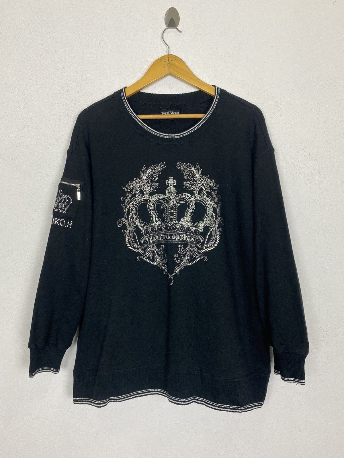 Japanese Brand VALENZA SPORTS SWEATER Size US M / EU 48-50 / 2 - 2 Thumbnail