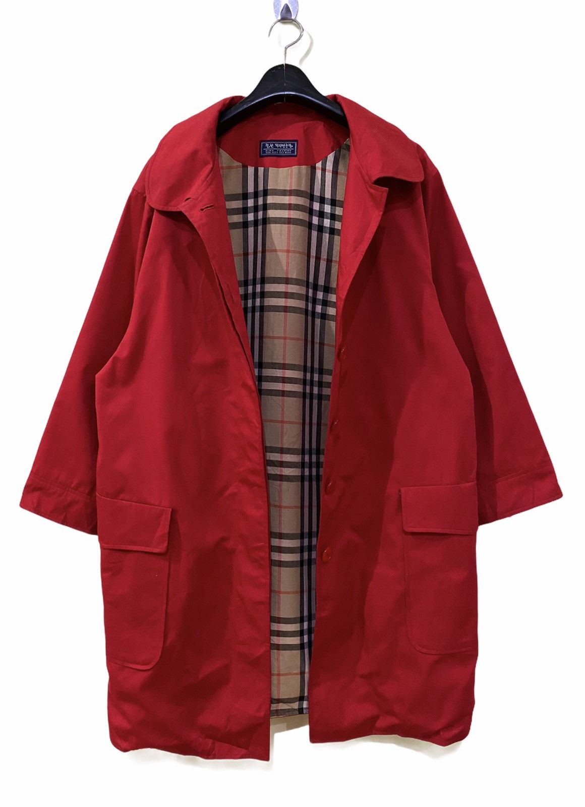Japanese Brand Nice Design Jacket Like Burberry Novacheck Lining Style Size US L / EU 52-54 / 3 - 1 Thumbnail