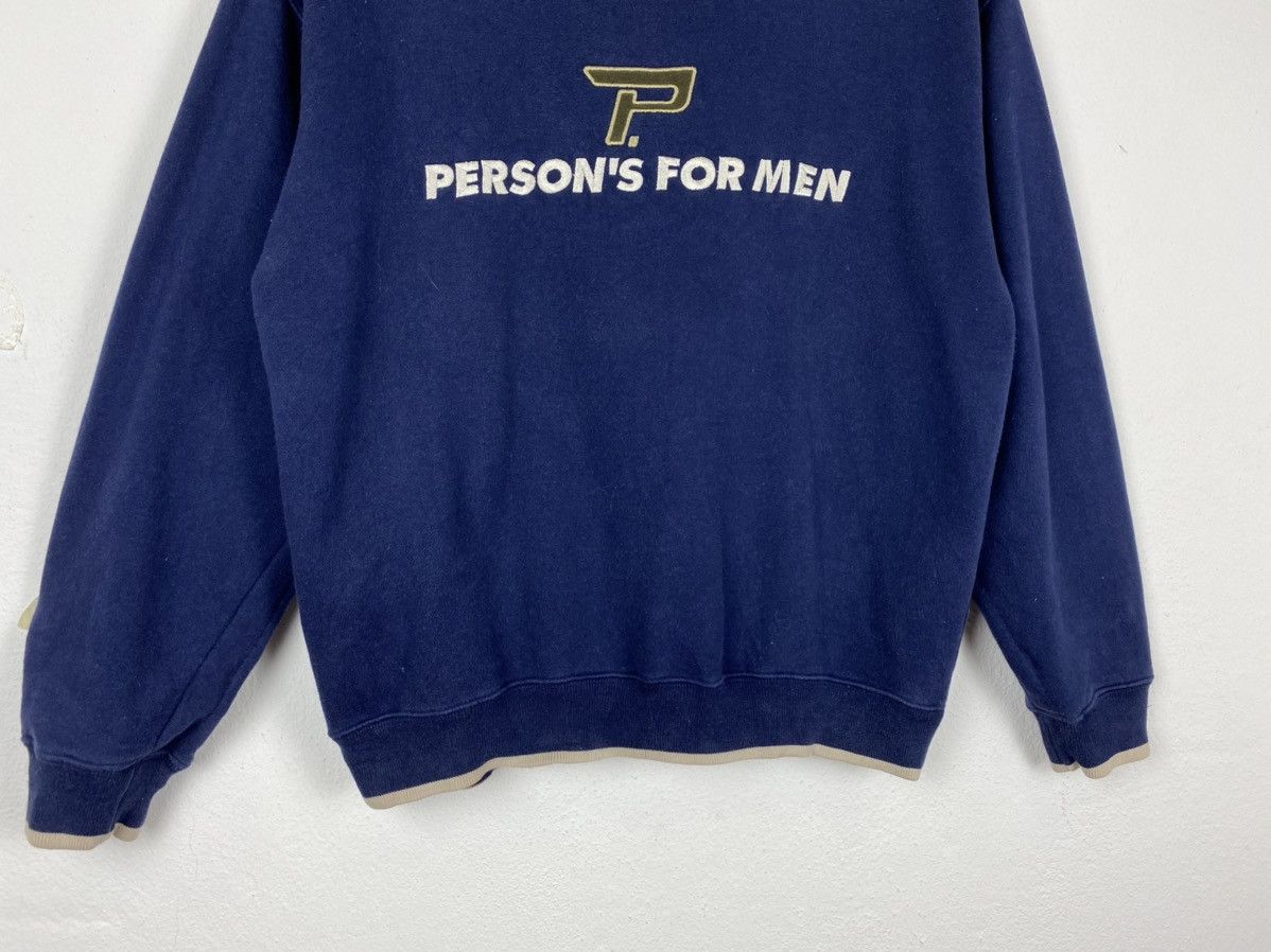 Japanese Brand × PERSON'S PERSON’S FOR MEN EMBROIDED LOGO SWEATER Size US M / EU 48-50 / 2 - 4 Thumbnail