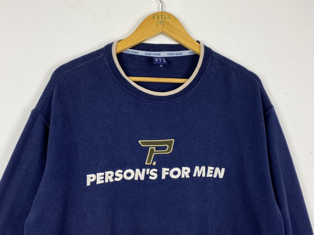 Japanese Brand × PERSON'S PERSON’S FOR MEN EMBROIDED LOGO SWEATER Size US M / EU 48-50 / 2 - 3 Thumbnail