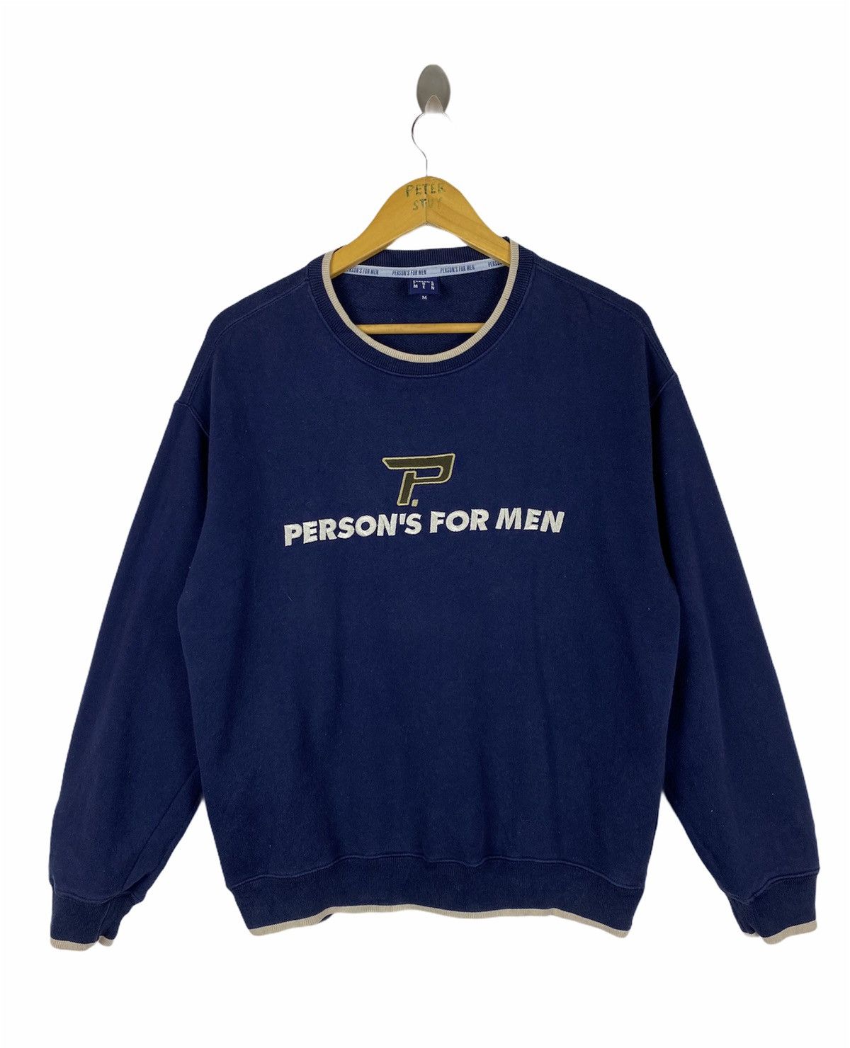 Japanese Brand × PERSON'S PERSON’S FOR MEN EMBROIDED LOGO SWEATER Size US M / EU 48-50 / 2 - 1 Thumbnail