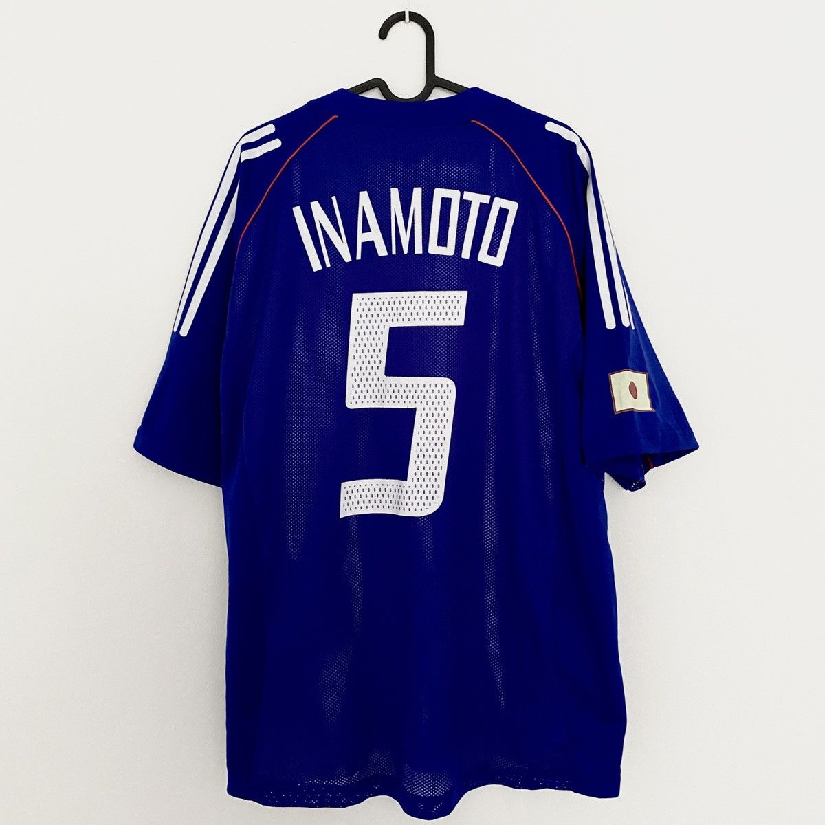 Adidas × Vintage 2002 PLAYER ISSUE Japan Inamoto Adidas Vintage Soccer Jersey Size US L / EU 52-54 / 3 - 10 Thumbnail