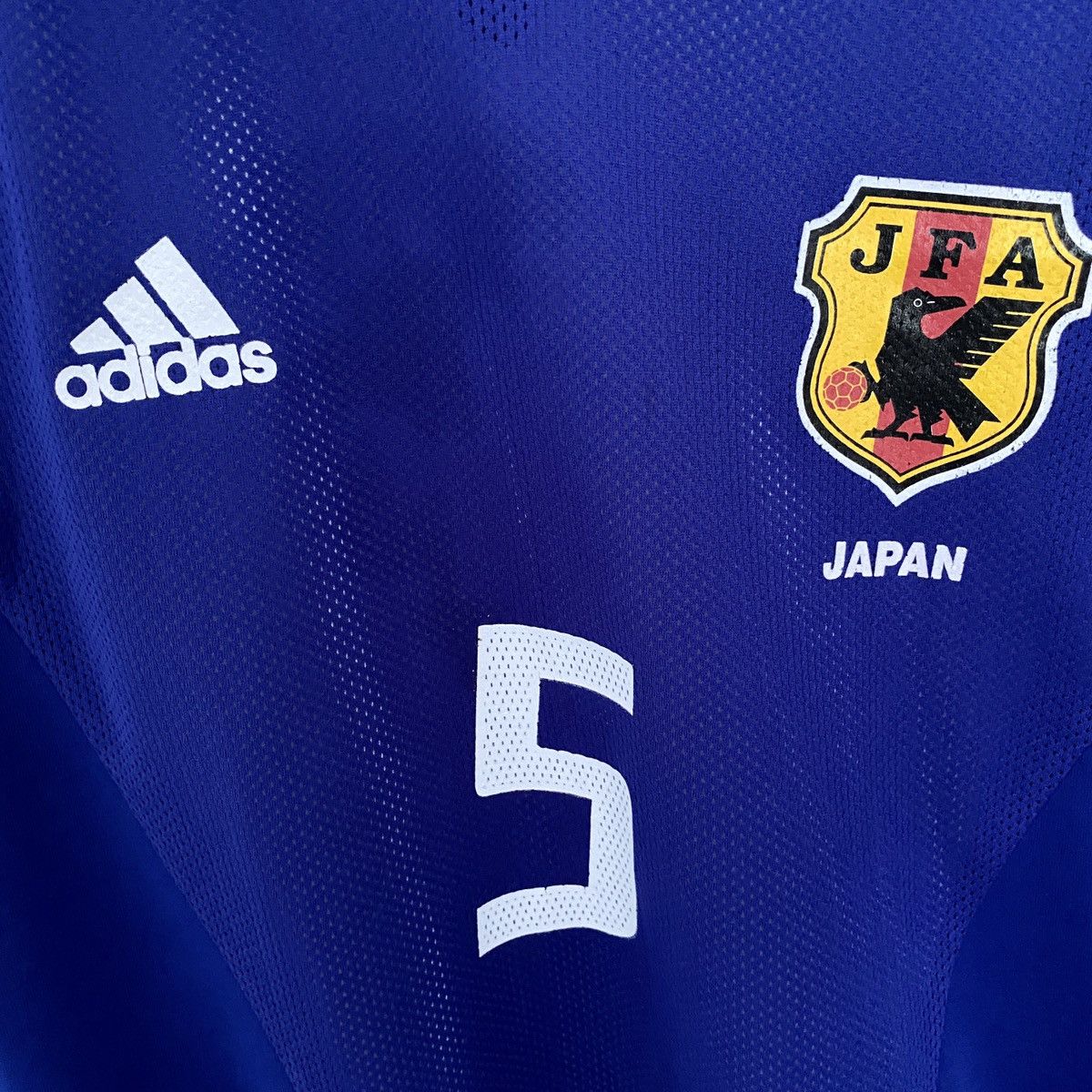 Adidas × Vintage 2002 PLAYER ISSUE Japan Inamoto Adidas Vintage Soccer Jersey Size US L / EU 52-54 / 3 - 5 Thumbnail