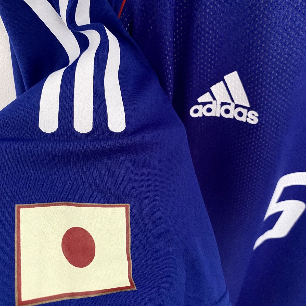 Adidas × Vintage 2002 PLAYER ISSUE Japan Inamoto Adidas Vintage Soccer Jersey Size US L / EU 52-54 / 3 - 6 Thumbnail
