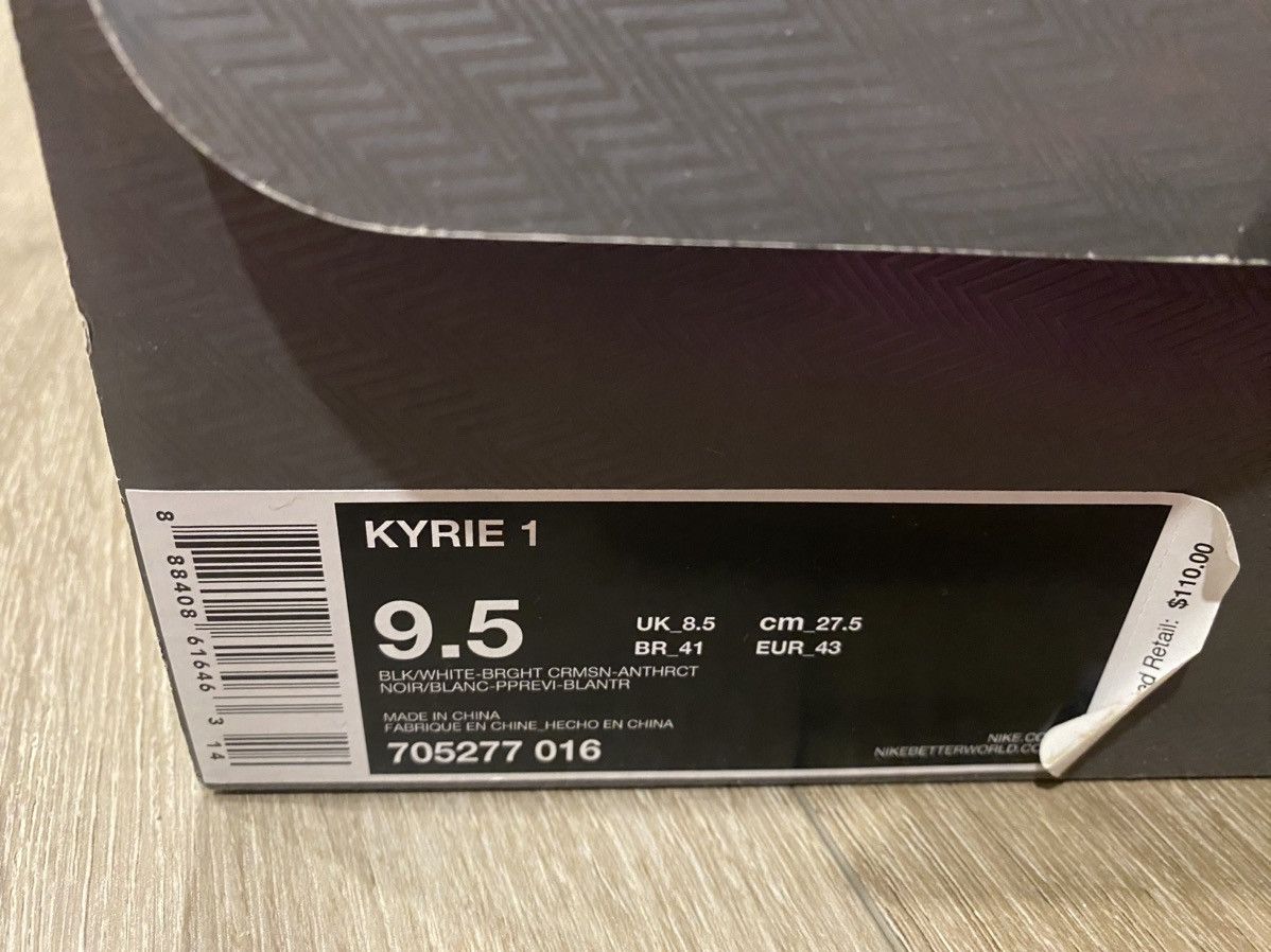 Nike Kyrie 1 Dream size 9.5 US Mens Size US 9.5 / EU 42-43 - 8 Thumbnail
