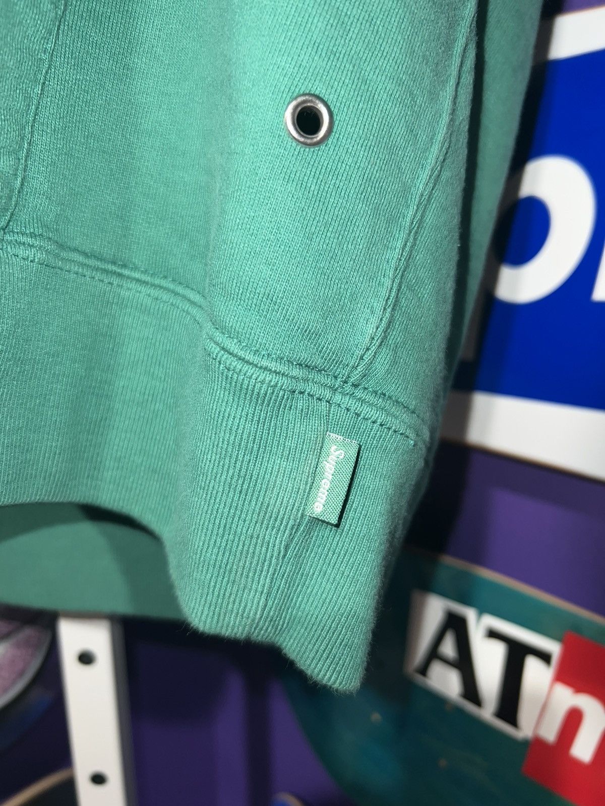 Supreme Supreme Eyelet Hooded Sweatshirt Size US L / EU 52-54 / 3 - 3 Thumbnail