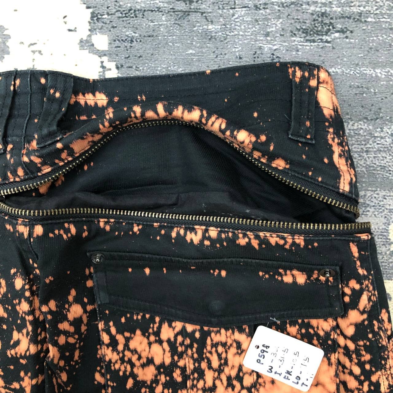 Boycott P598 JAPAN BOYCOTT ACID WASH CARGO PANTS Size US 32 / EU 48 - 7 Thumbnail