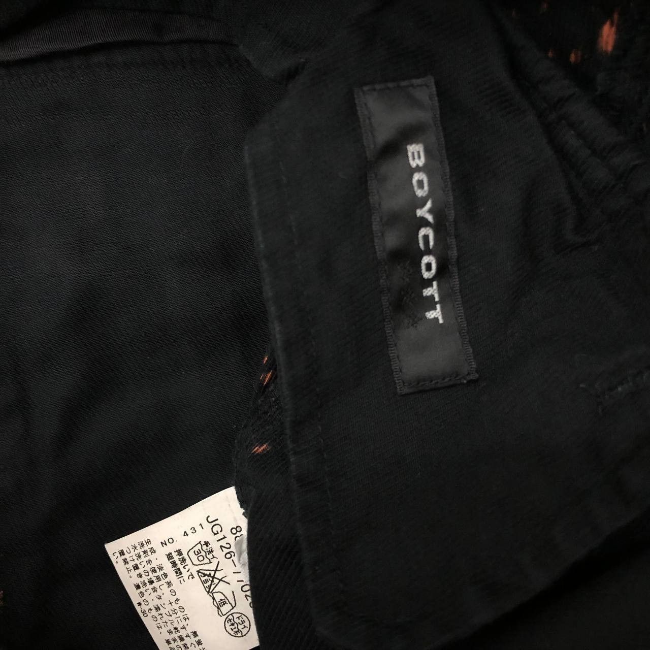 Boycott P598 JAPAN BOYCOTT ACID WASH CARGO PANTS Size US 32 / EU 48 - 5 Thumbnail