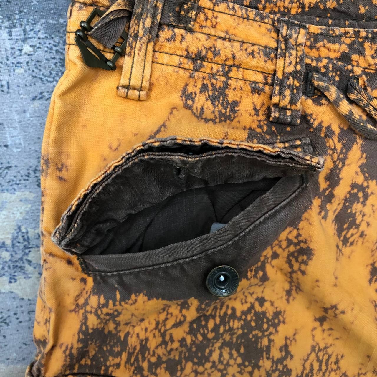 Other P597 JAPAN PUNK STUDED CARGO PANTS Size US 32 / EU 48 - 6 Thumbnail