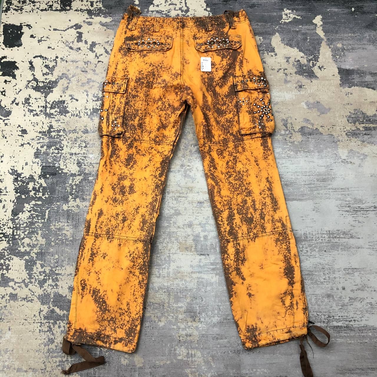 Other P597 JAPAN PUNK STUDED CARGO PANTS Size US 32 / EU 48 - 2 Thumbnail