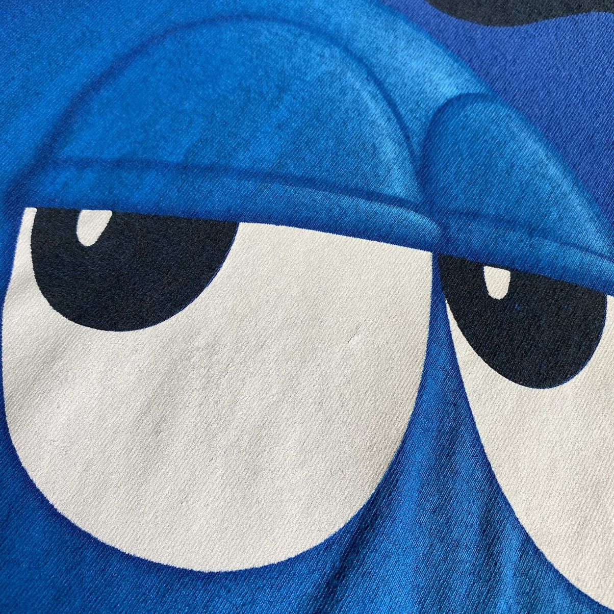 Vintage Vintage 2000s M&M Big Graphic All Over Print Blue Logo Tee Size US L / EU 52-54 / 3 - 5 Thumbnail