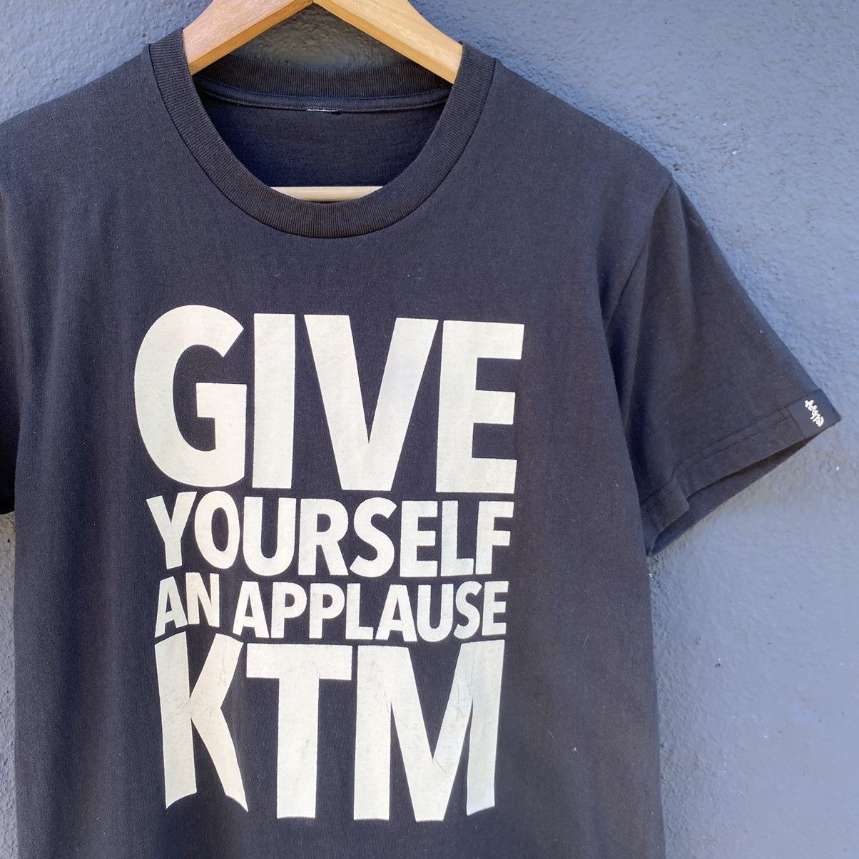 Japanese Brand Thrashed Faded Vintage Y2K KTM ERD PORNSTAR TEE Size US S / EU 44-46 / 1 - 4 Thumbnail