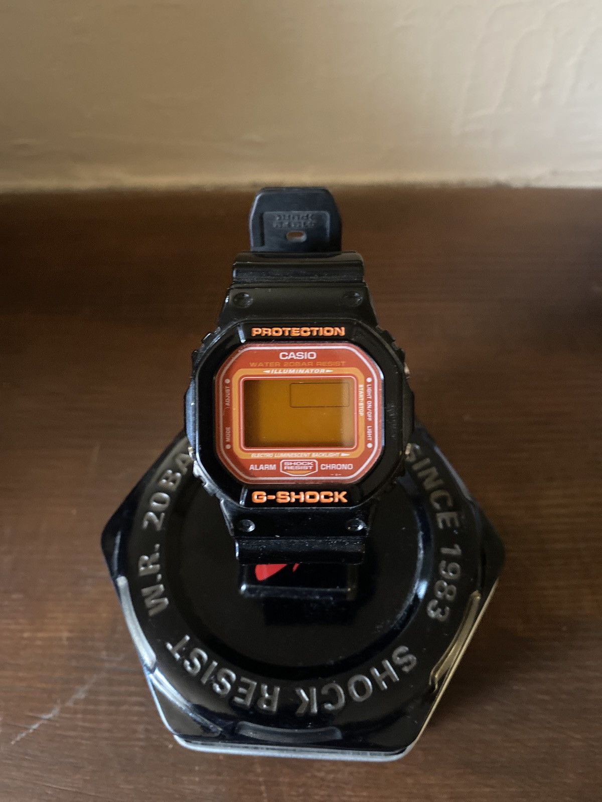 G Shock G Shock - Black & Orange Size ONE SIZE - 1 Thumbnail