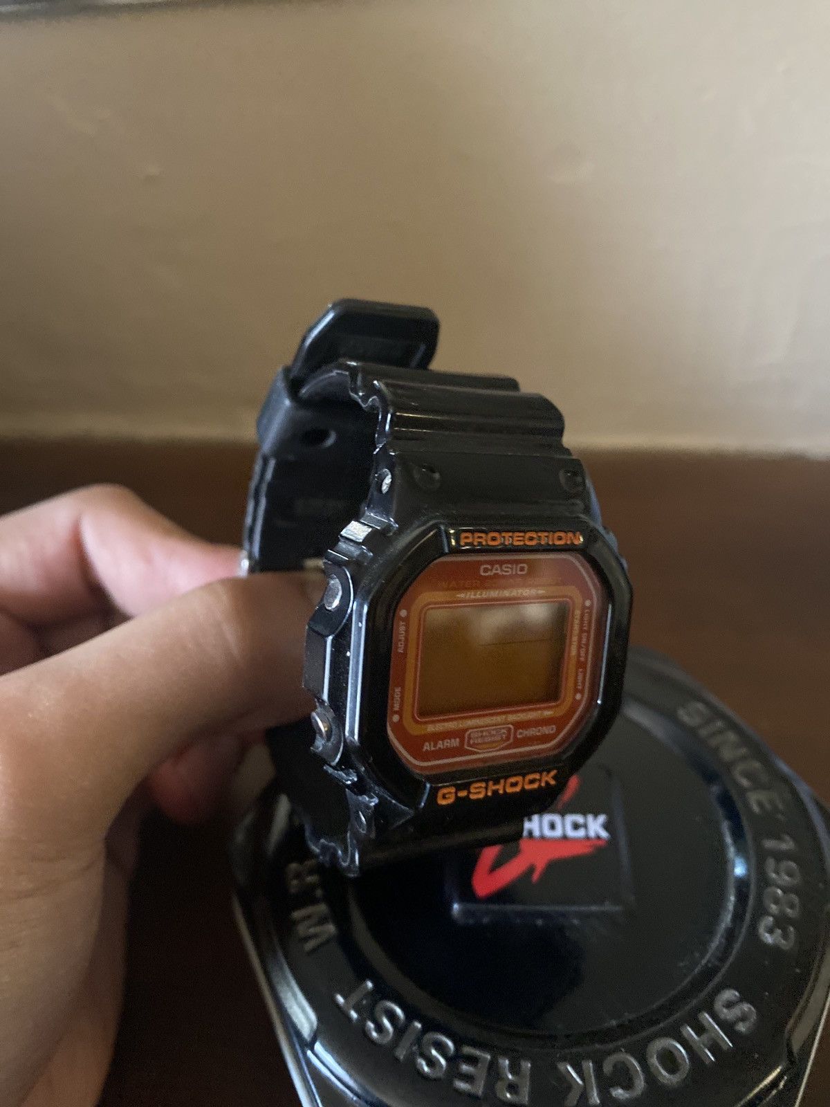 G Shock G Shock - Black & Orange Size ONE SIZE - 2 Thumbnail