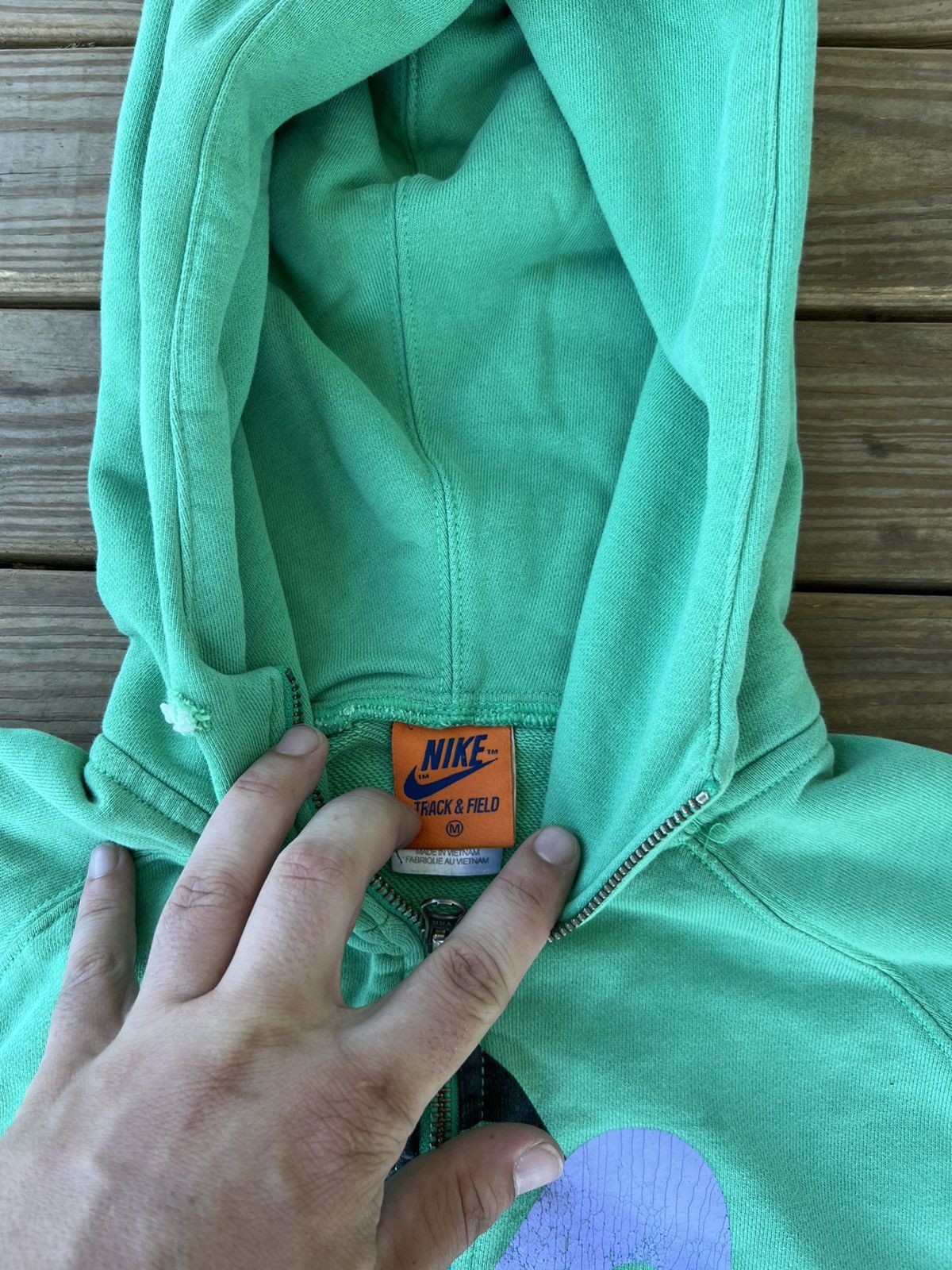 Nike × Vintage Vintage Nike Hoodie Size US M / EU 48-50 / 2 - 5 Thumbnail