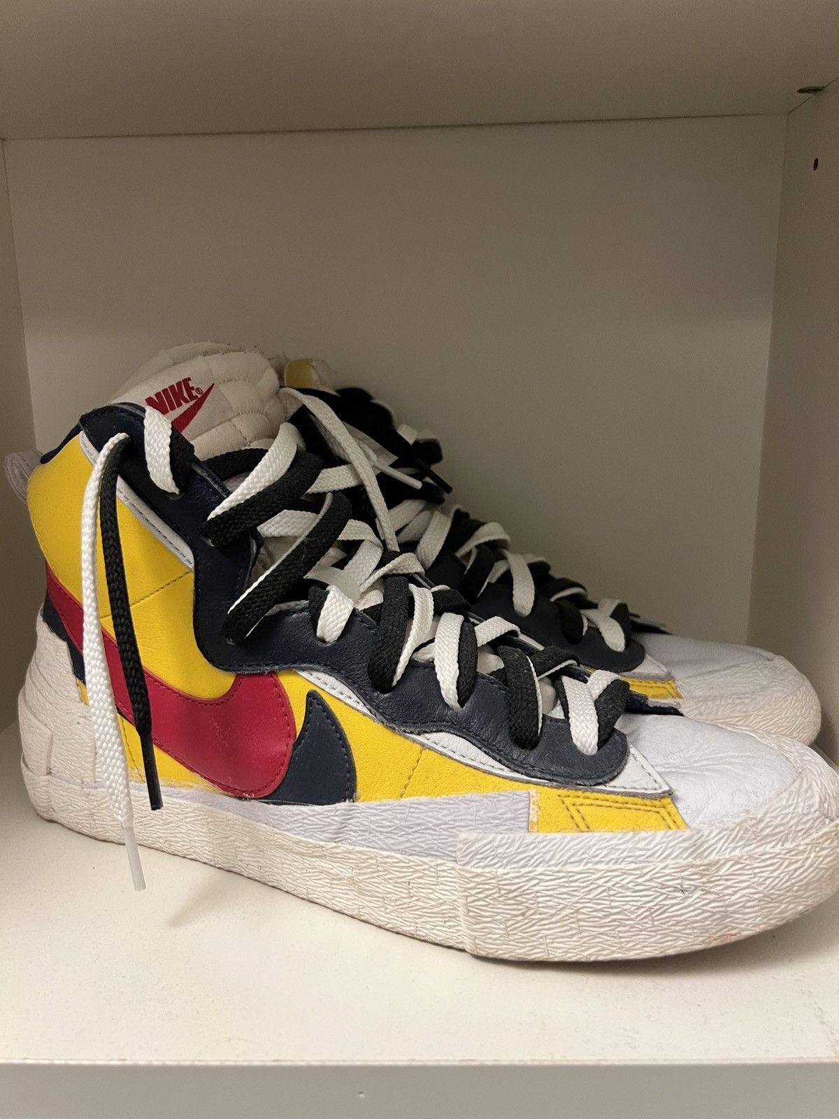 sacai blazer maize
