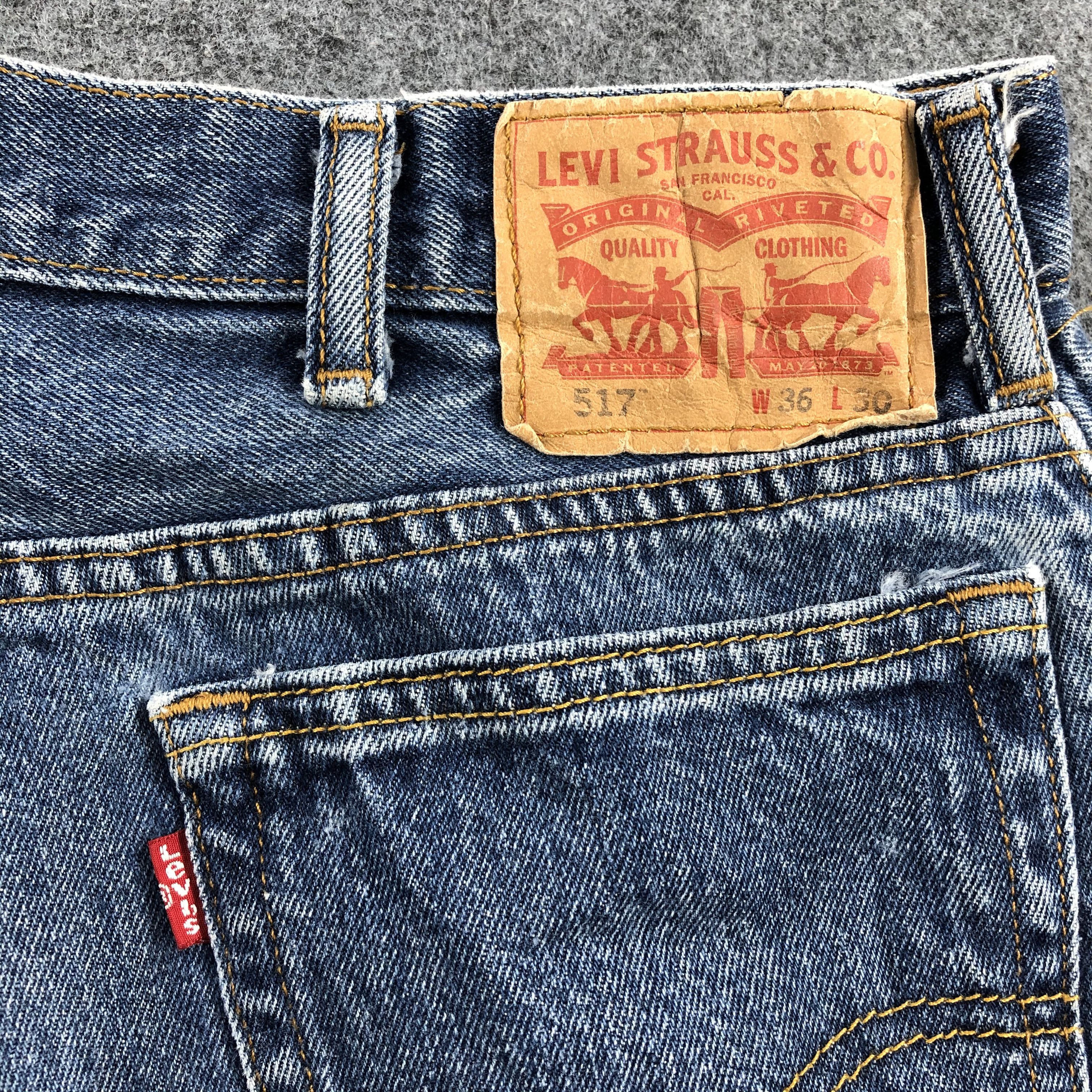 Levi's Vintage Levis 517 Flared Jeans-JM1112 Size US 35 - 5 Thumbnail