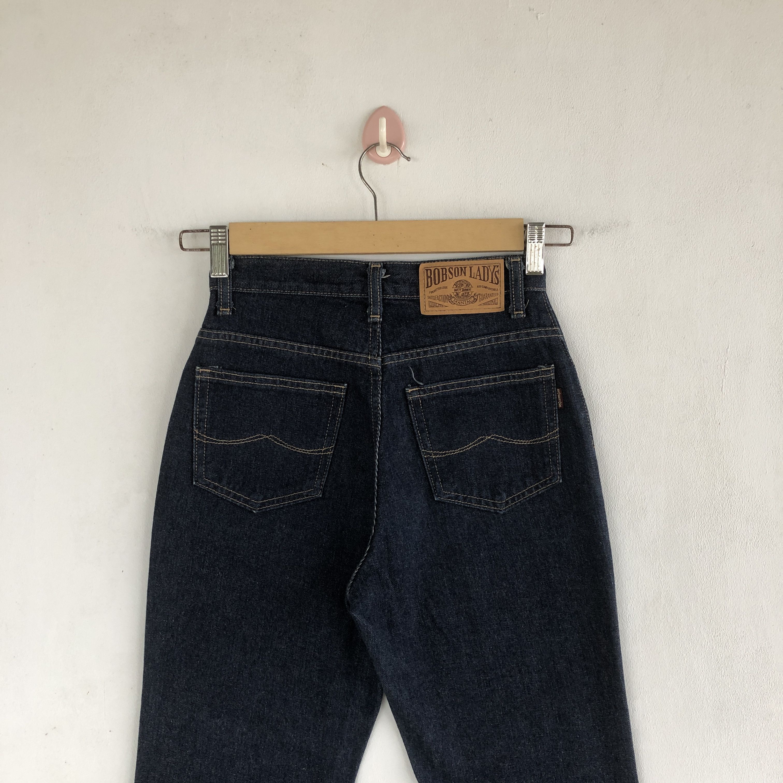Levi's Vintage Bobson Bell Bottom Jeans XSmall Bobson Flare Denim Size 22" - 4 Thumbnail