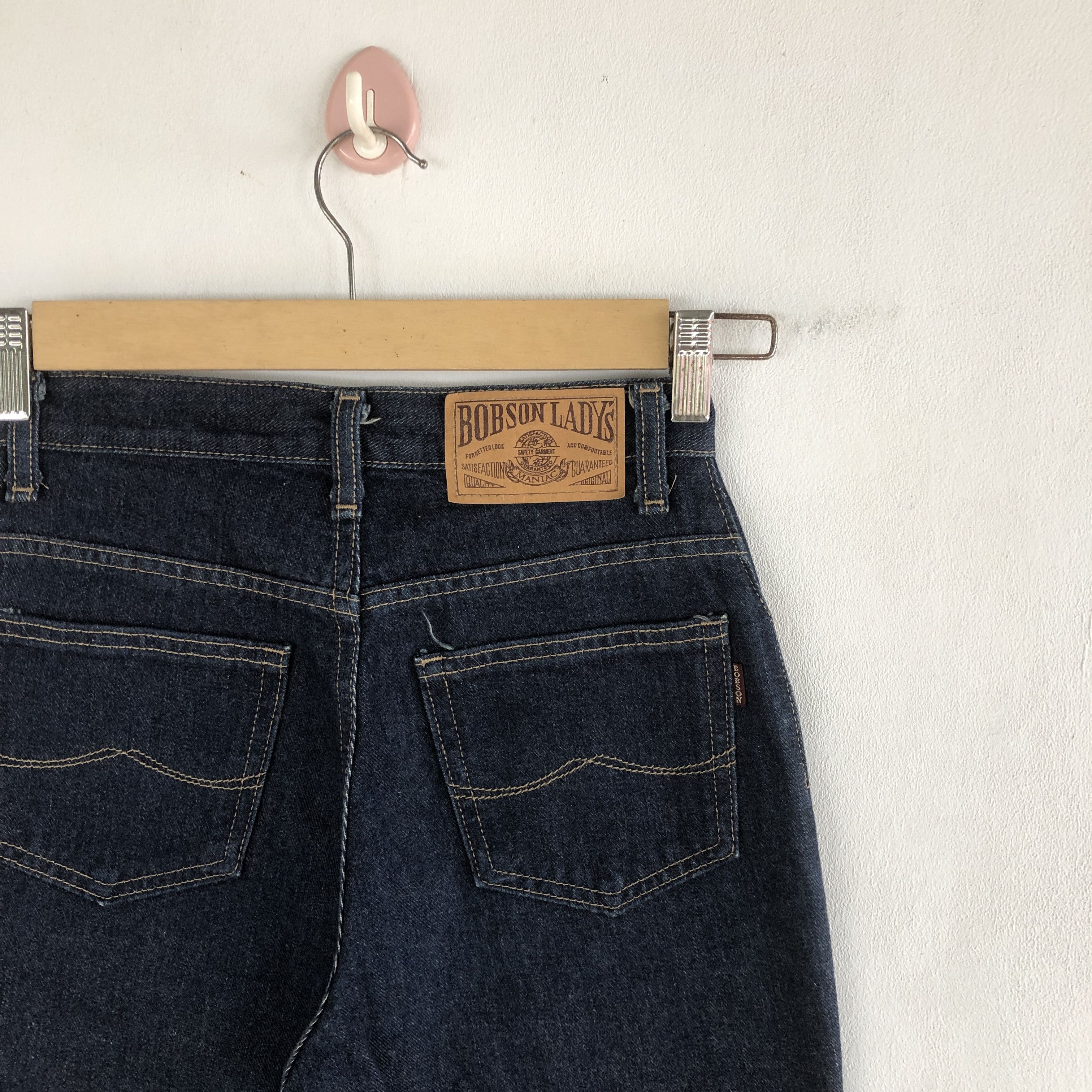 Levi's Vintage Bobson Bell Bottom Jeans XSmall Bobson Flare Denim Size 22" - 7 Thumbnail