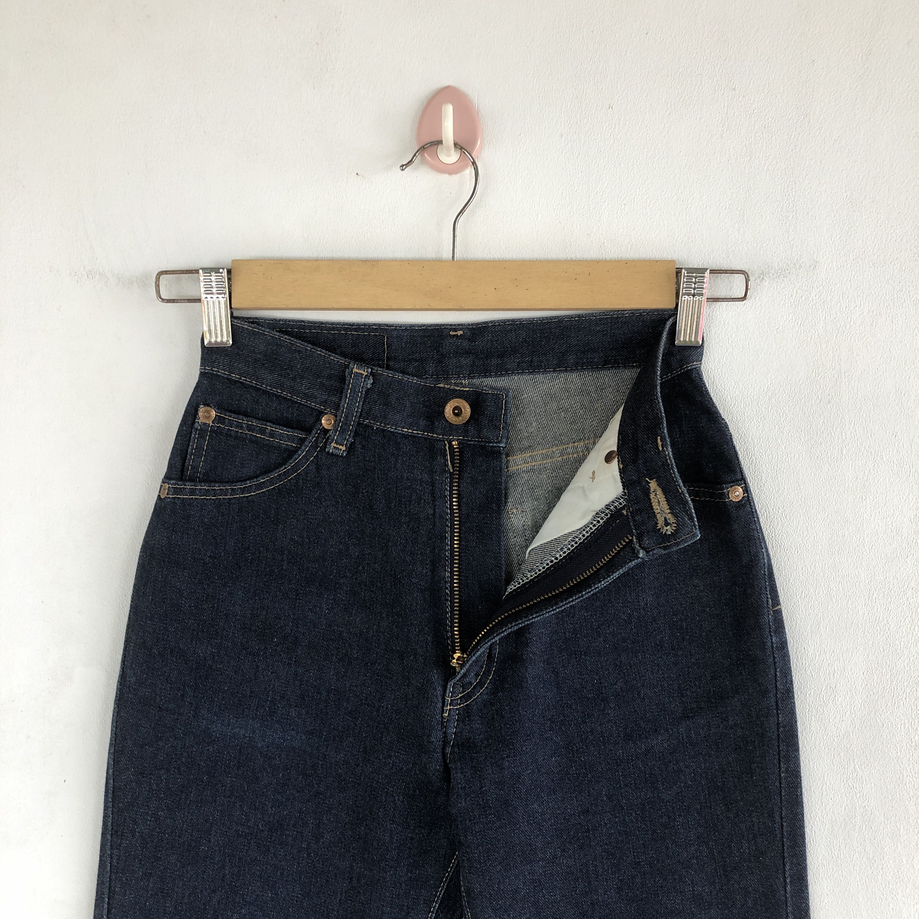 Levi's Vintage Bobson Bell Bottom Jeans XSmall Bobson Flare Denim Size 22" - 8 Thumbnail