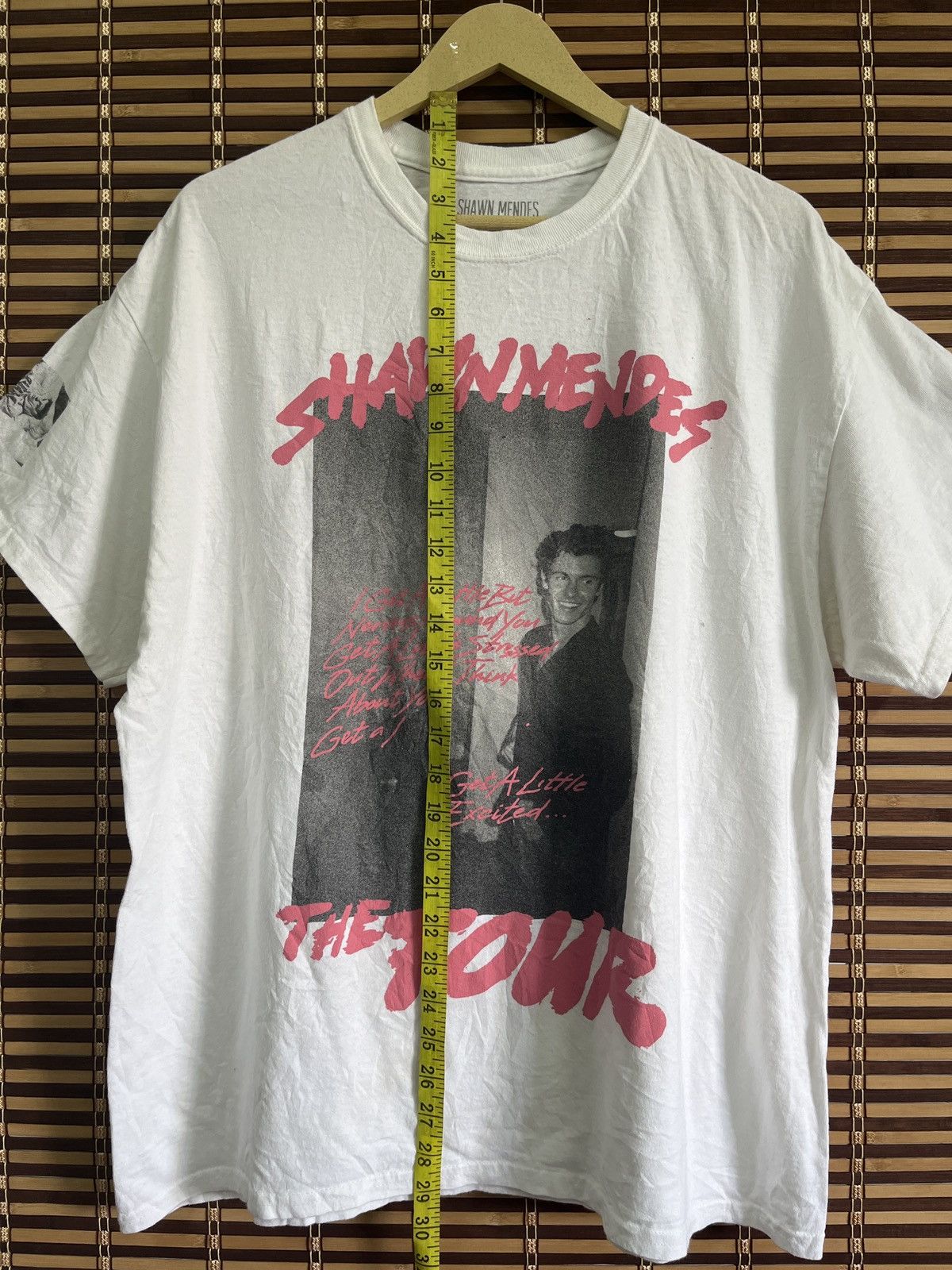 Band Tees Summer Diaries Shawn Mandes The Tour TShirt Size US XL / EU 56 / 4 - 2 Thumbnail