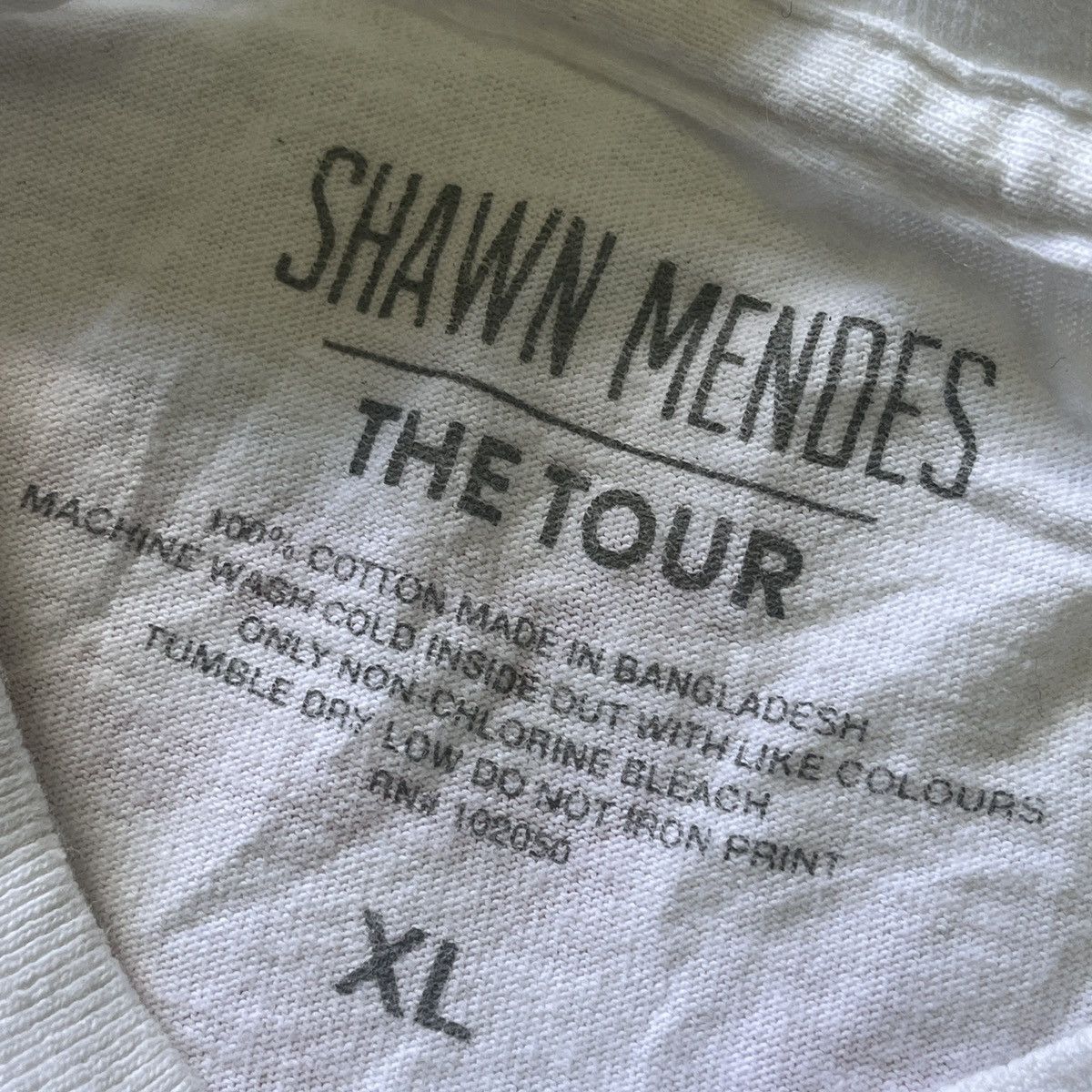 Band Tees Summer Diaries Shawn Mandes The Tour TShirt Size US XL / EU 56 / 4 - 17 Thumbnail