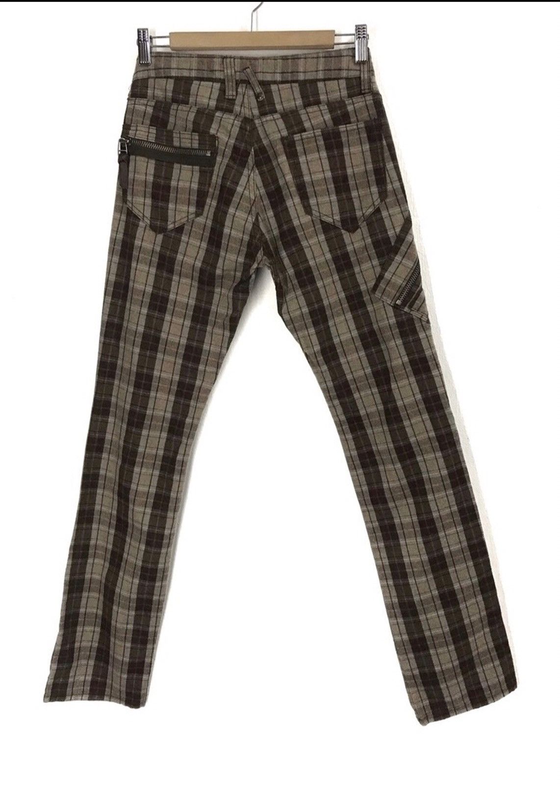 Japanese Brand Custom Culture Five Pocket Tartan/check Regular Fit Pant Size US 30 / EU 46 - 6 Thumbnail